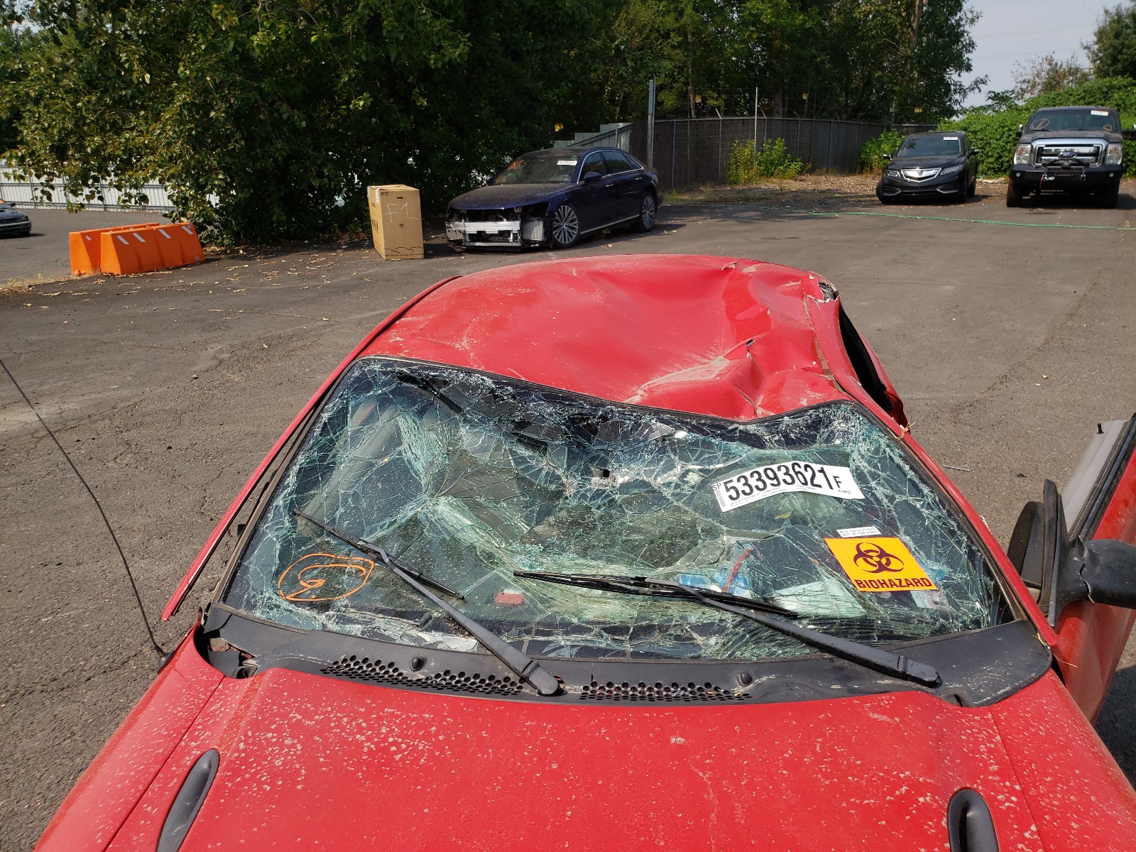 Photo 9 from auction – 1998 FORD MUSTANG with VIN 1FAFP4045WF213571
