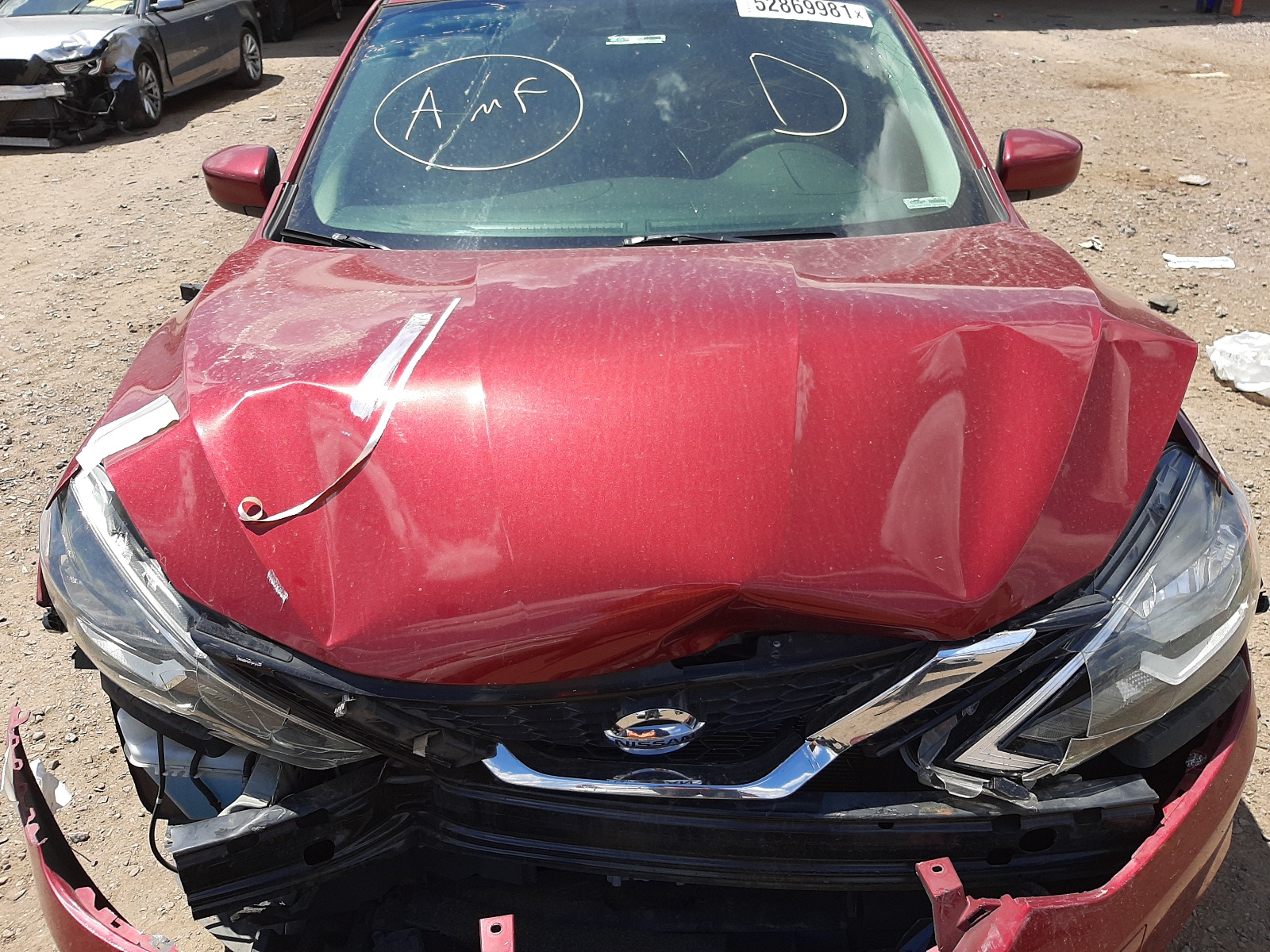 Photo 7 from auction – 2017 NISSAN SENTRA S with VIN 3N1AB7AP4HL684829
