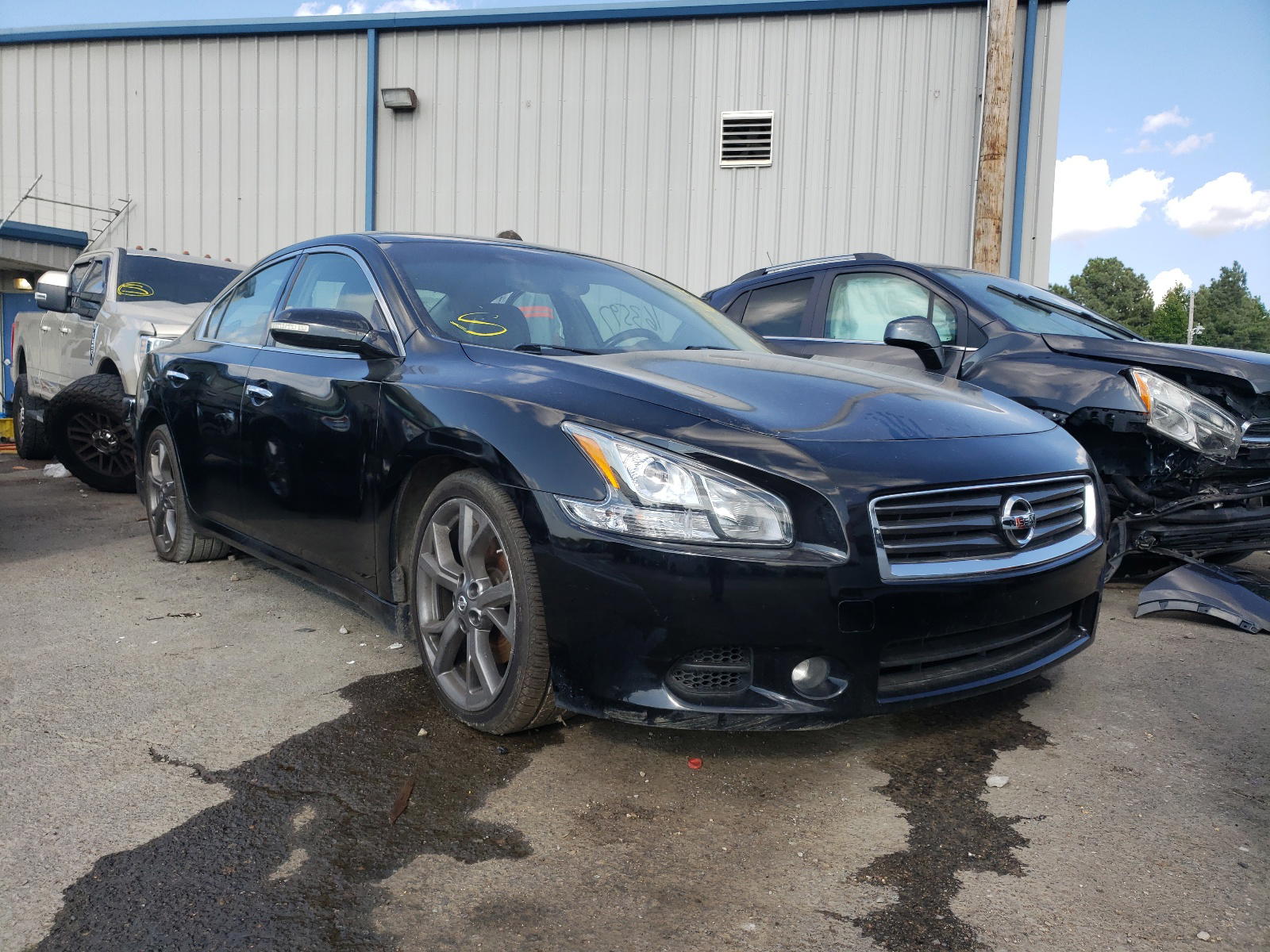 NISSAN MAXIMA S 2013 with VIN 1N4AA5AP7DC837171 - Photo from auction