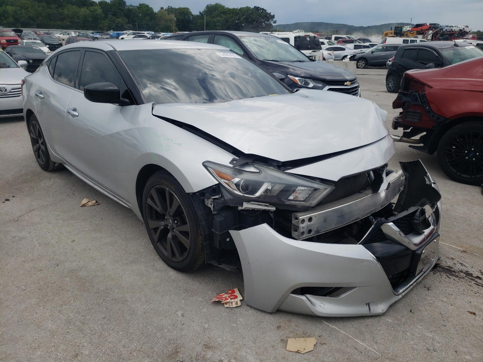 NISSAN MAXIMA 3.5 2016 with VIN 1N4AA6AP1GC424446 - Photo from auction