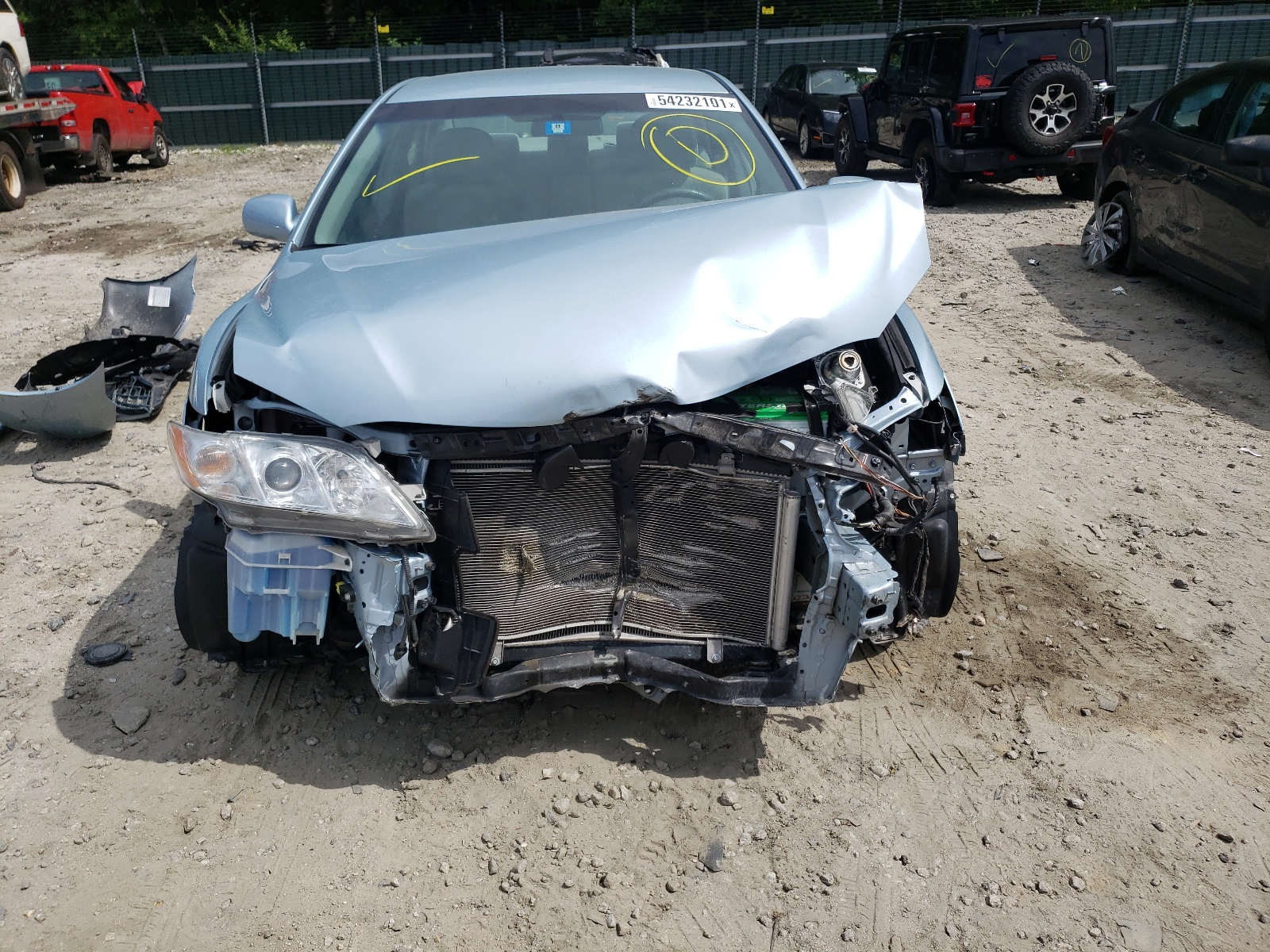 Photo 9 from auction – 2008 TOYOTA CAMRY CE with VIN 4T1BE46KX8U791213