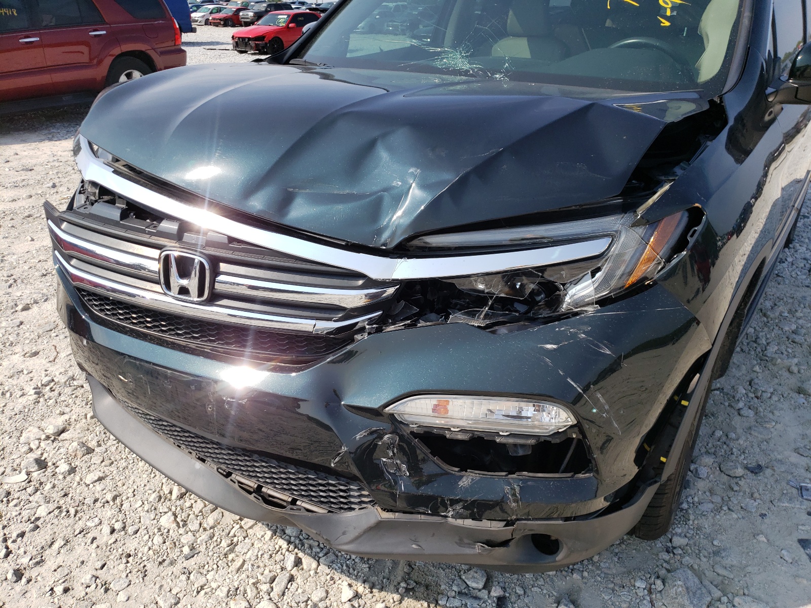 Photo 9 from auction – 2016 HONDA PILOT EXL with VIN 5FNYF5H88GB049080