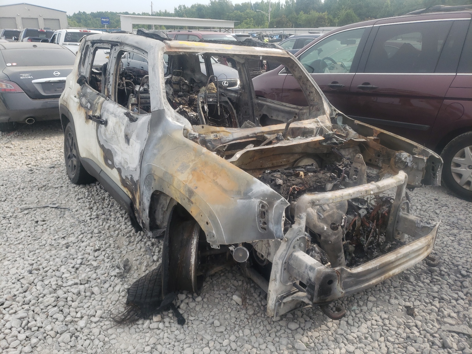 Photo 1 from auction – 2018 JEEP RENEGADE T with VIN ZACCJBCBXJPH06262