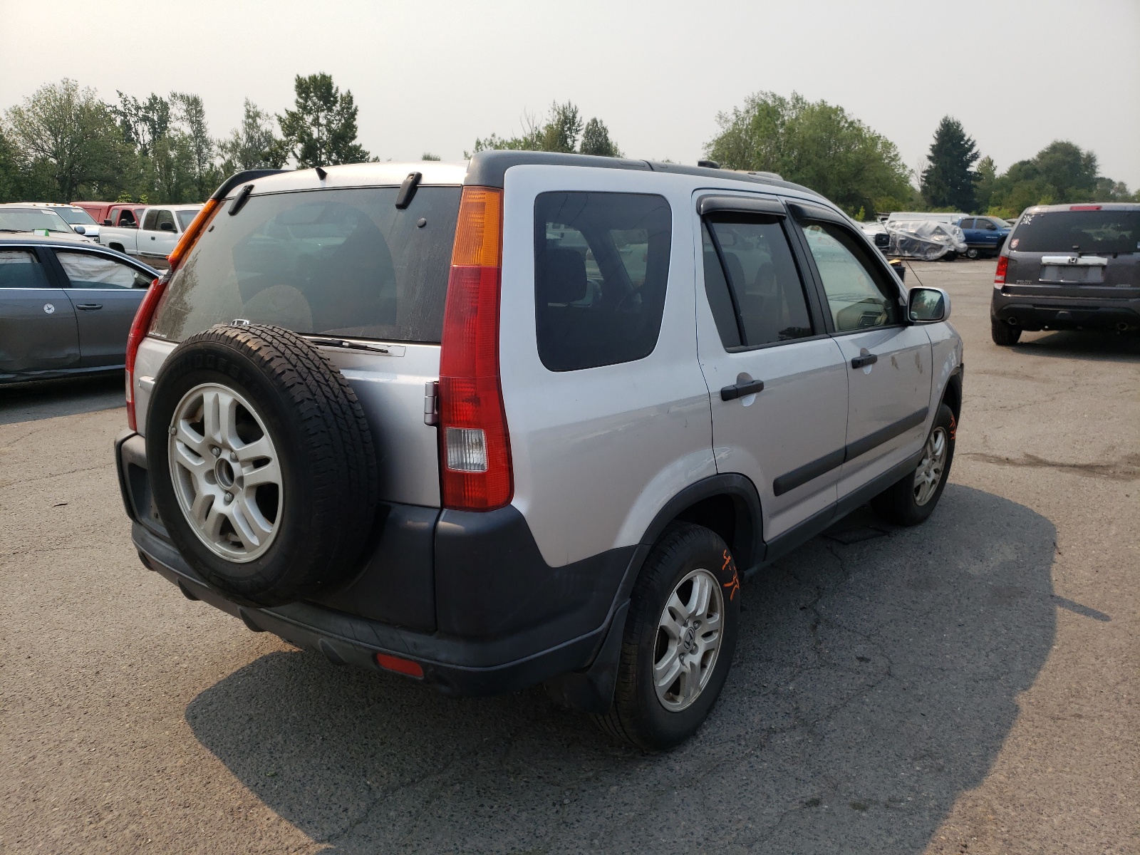 Photo 4 from auction – 2002 HONDA CR-V EX with VIN JHLRD78832C000769