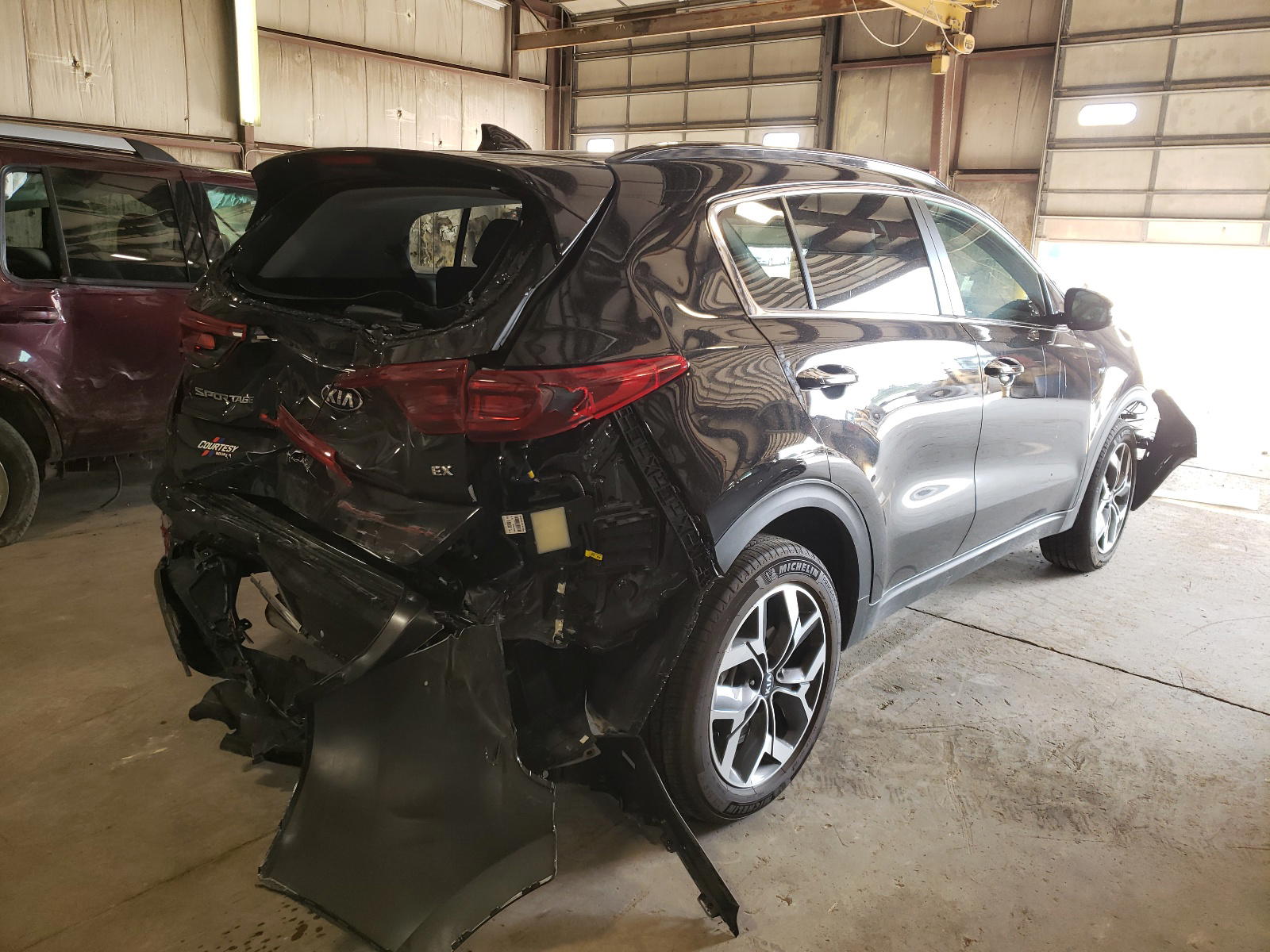 Photo 4 from auction – 2021 KIA SPORTAGE E with VIN KNDPNCAC3M7877508