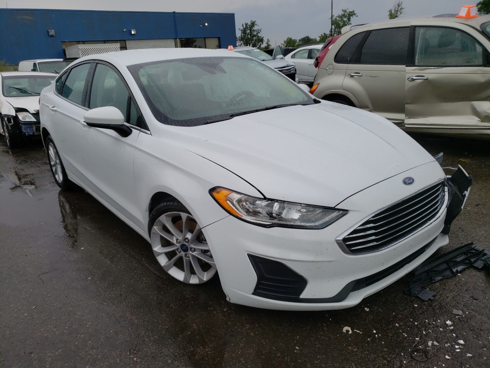 Photo 1 from auction – 2020 FORD FUSION SE with VIN 3FA6P0HD4LR107348