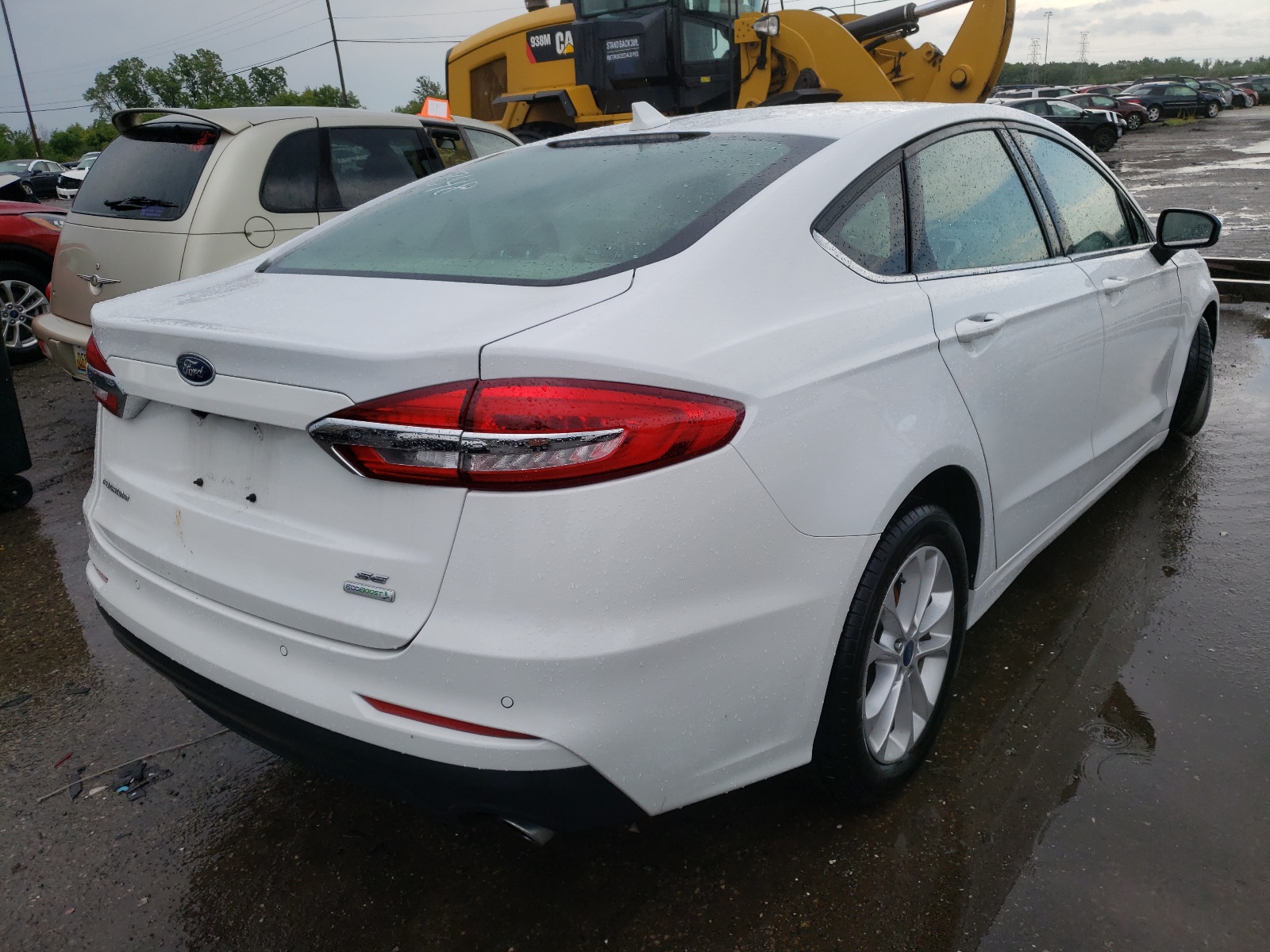 Photo 4 from auction – 2020 FORD FUSION SE with VIN 3FA6P0HD4LR107348