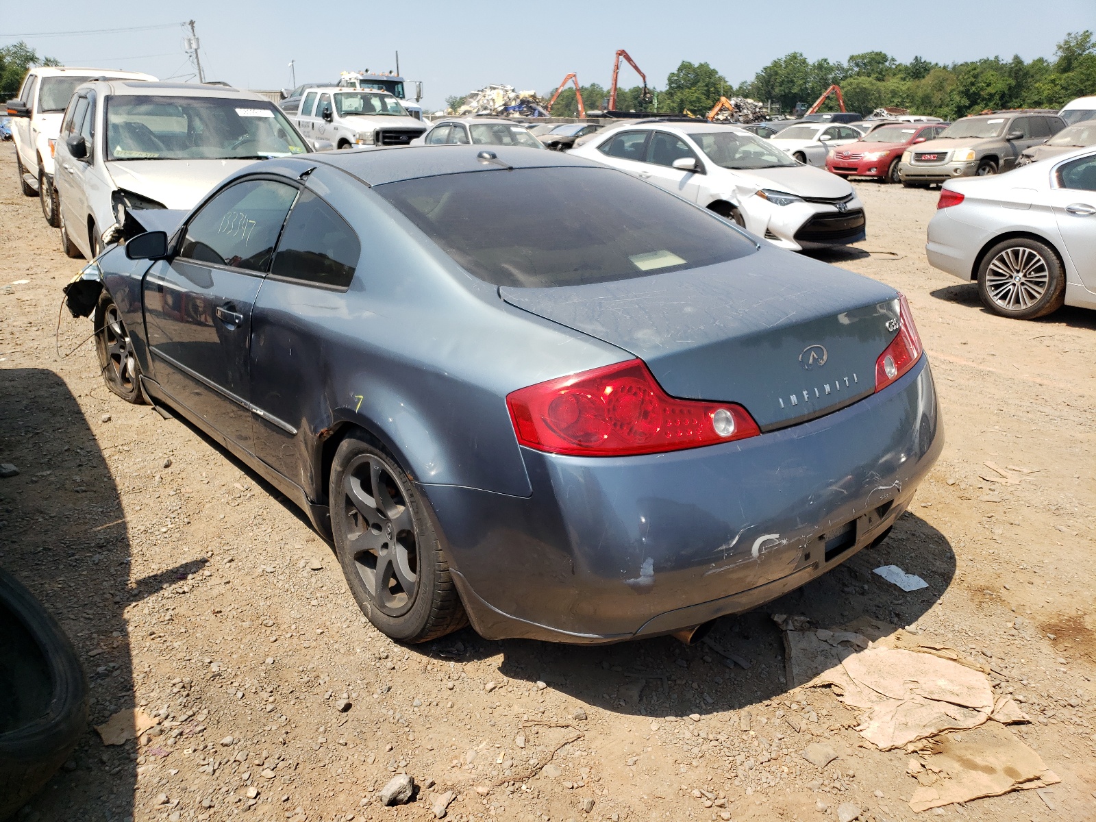 Photo 3 from auction – 2005 INFINITI G35 with VIN JNKCV54E35M402580