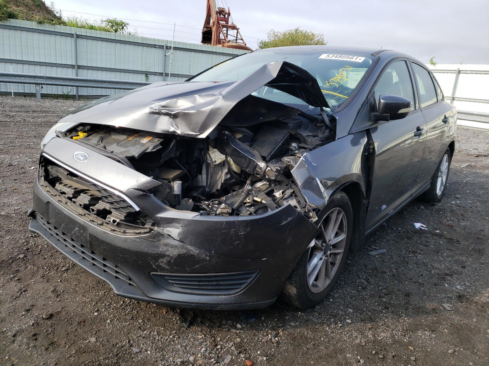 Photo 2 from auction – 2015 FORD FOCUS SE with VIN 1FADP3F24FL259997