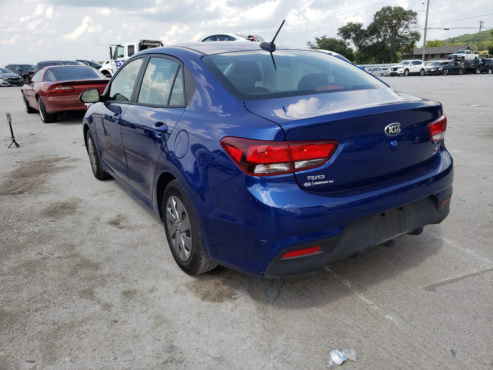 Photo 3 from auction – 2020 KIA RIO LX with VIN 3KPA24AD3LE354730