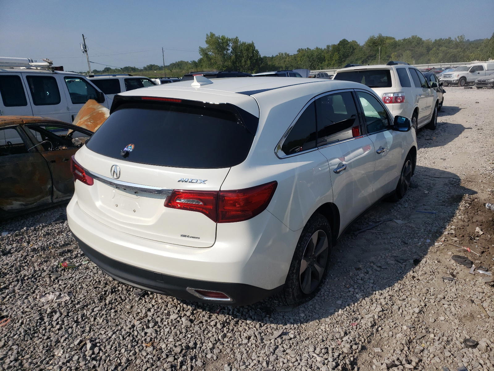 Photo 4 from auction – 2015 ACURA MDX with VIN 5FRYD4H21FB021372