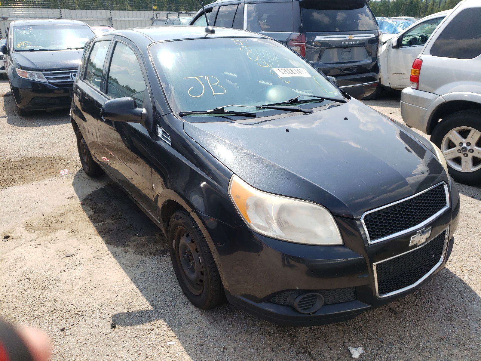 CHEVROLET AVEO LS 2009 with VIN KL1TD66E99B331594 - Photo from auction