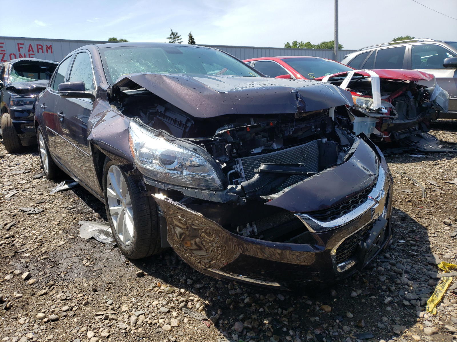CHEVROLET MALIBU 2LT 2015 with VIN 1G11D5SL5FF228541 - Photo from auction