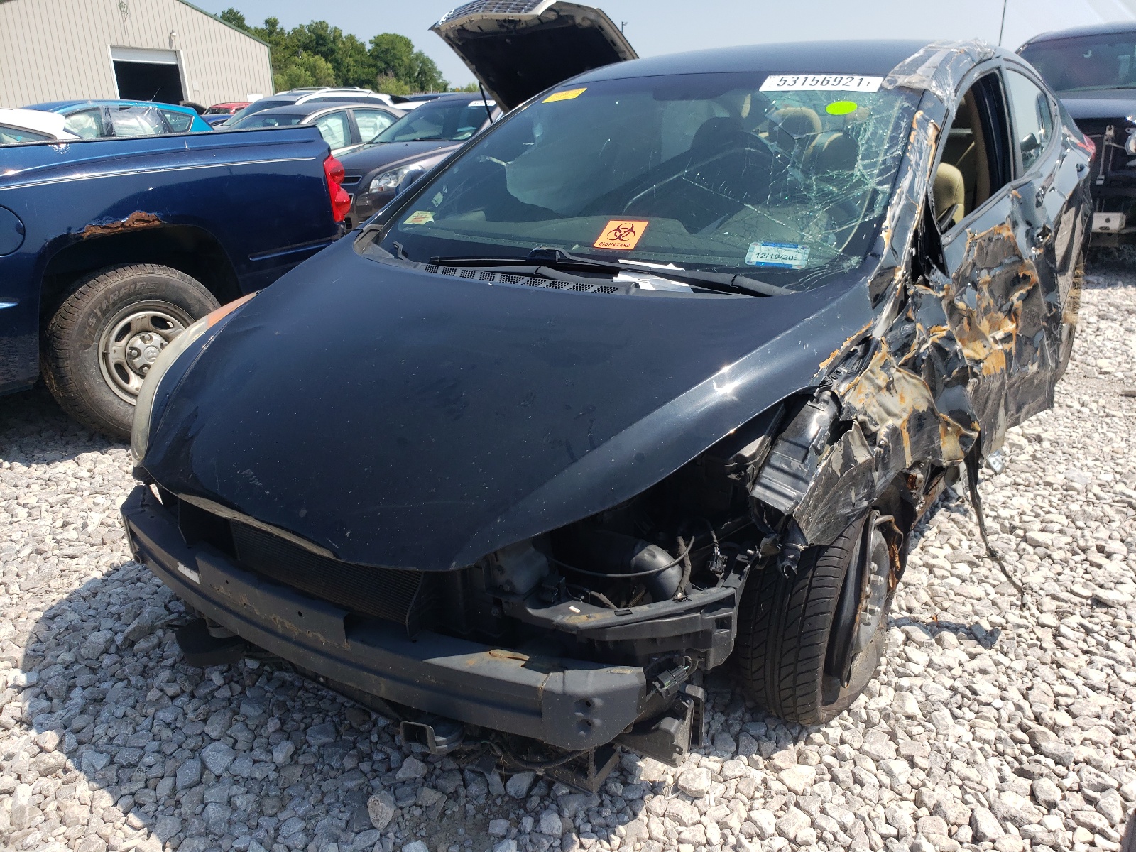 Photo 2 from auction – 2012 HYUNDAI ELANTRA GL with VIN 5NPDH4AE5CH063162