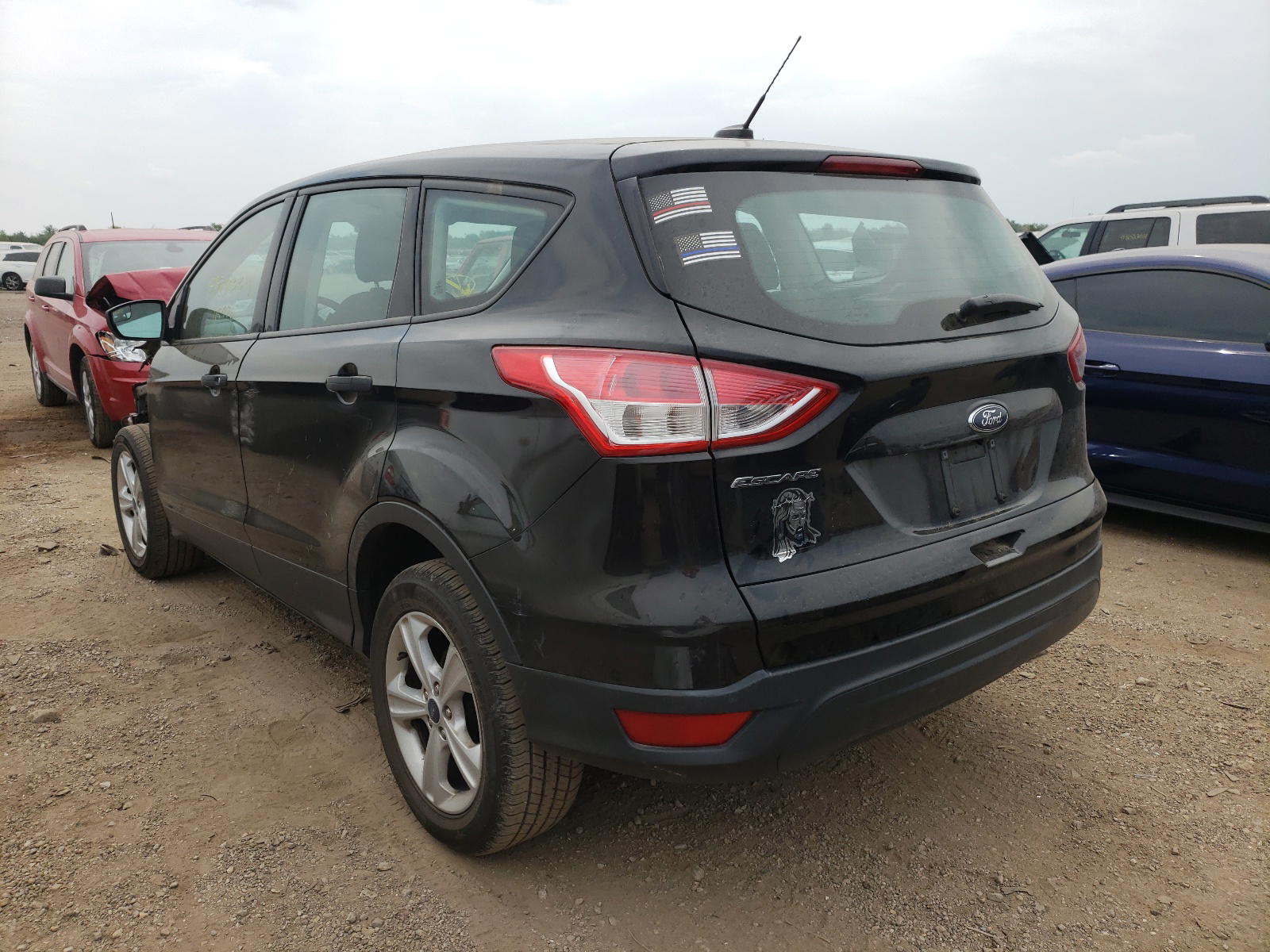 Photo 3 from auction – 2016 FORD ESCAPE S with VIN 1FMCU0F75GUC74816