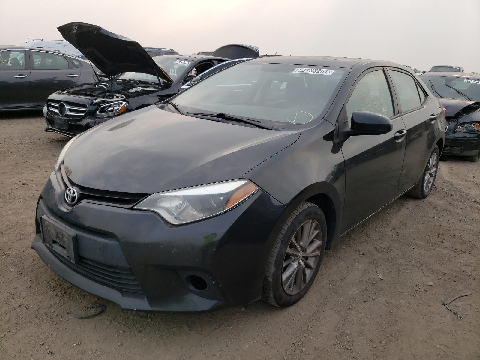 Photo 2 from auction – 2014 TOYOTA COROLLA L with VIN 2T1BURHE0EC049830