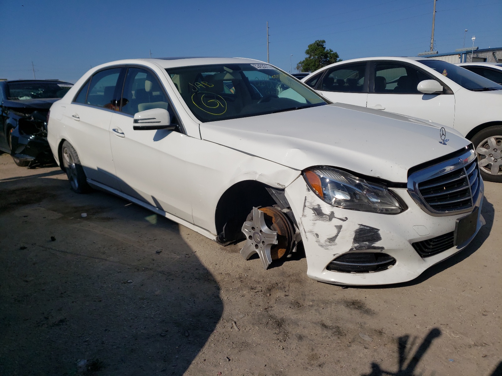 MERCEDES-BENZ E 350 2016 with VIN WDDHF5KB4GB299204 - Photo from auction