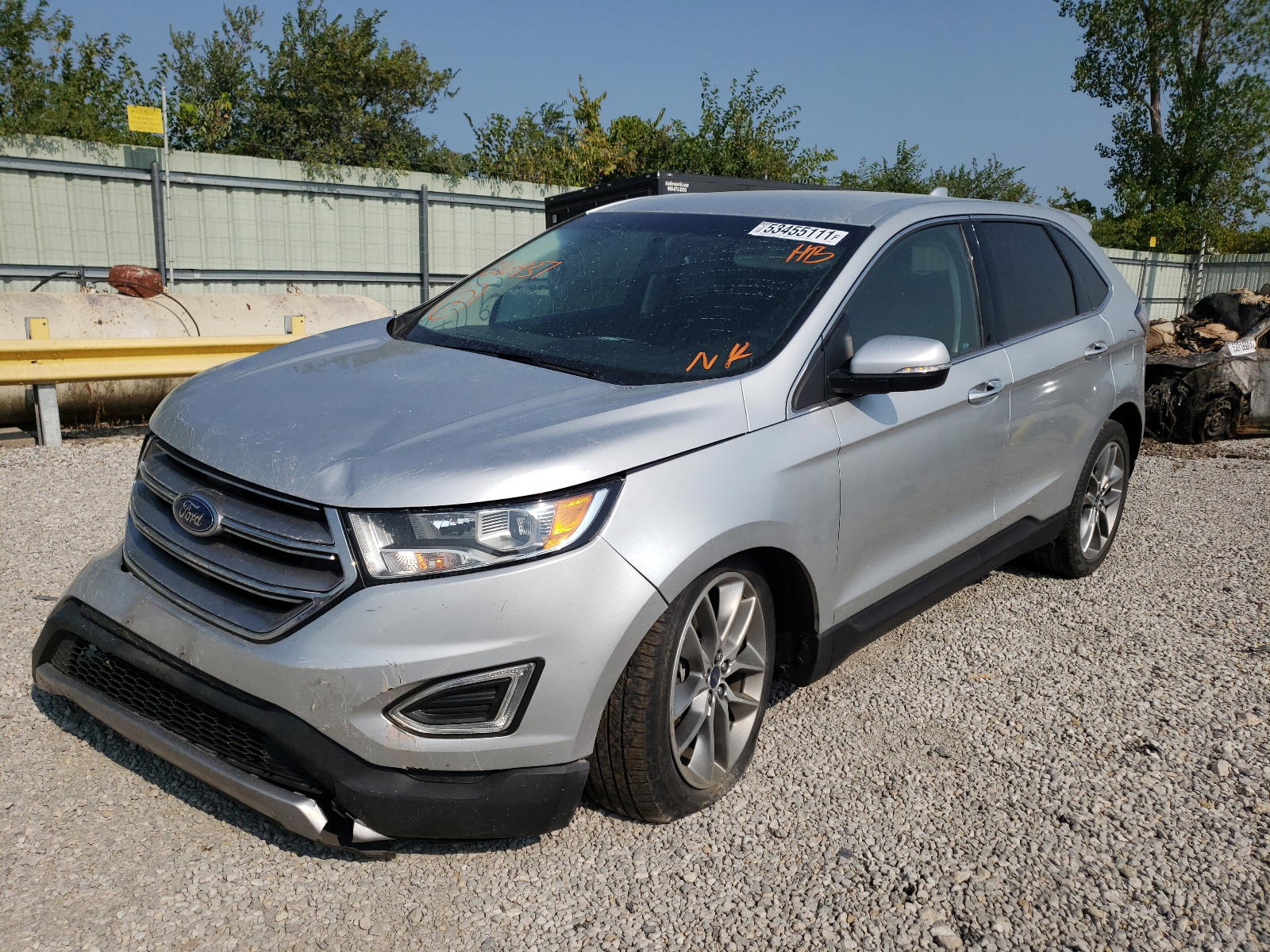 Photo 2 from auction – 2017 FORD EDGE TITAN with VIN 2FMPK4K93HBC26437