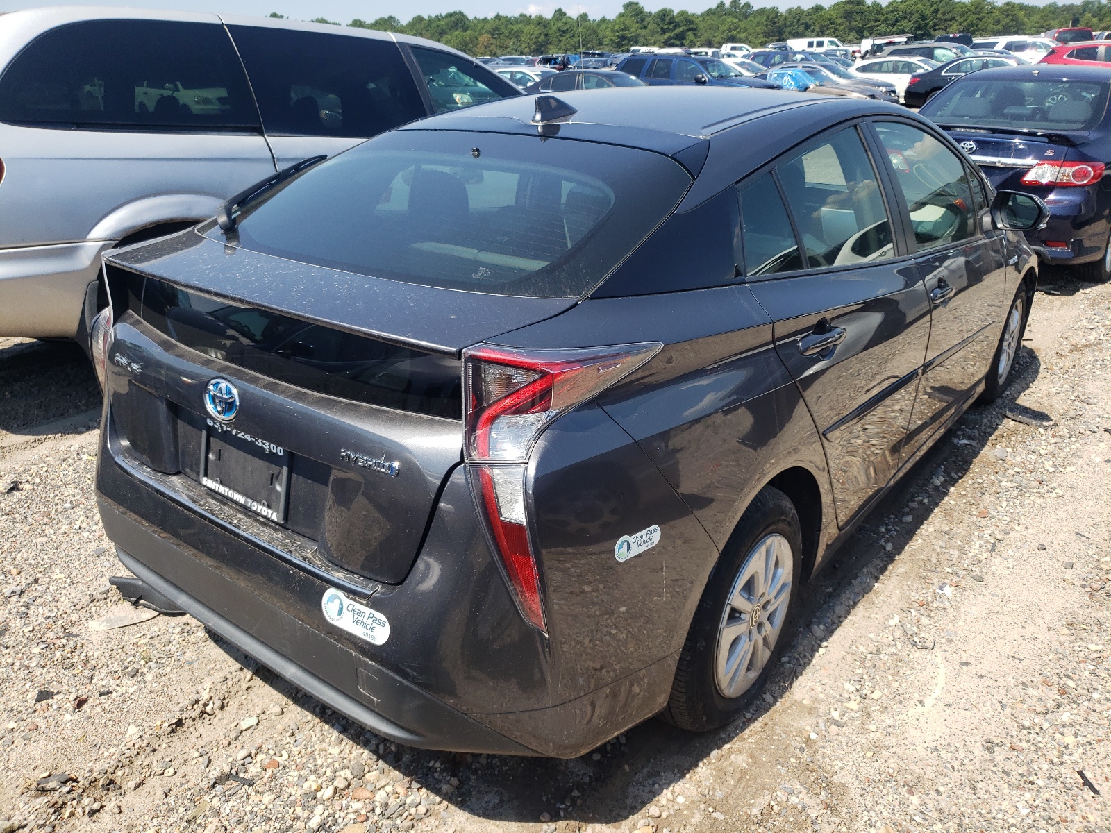 Photo 4 from auction – 2016 TOYOTA PRIUS with VIN JTDKBRFU3G3002089
