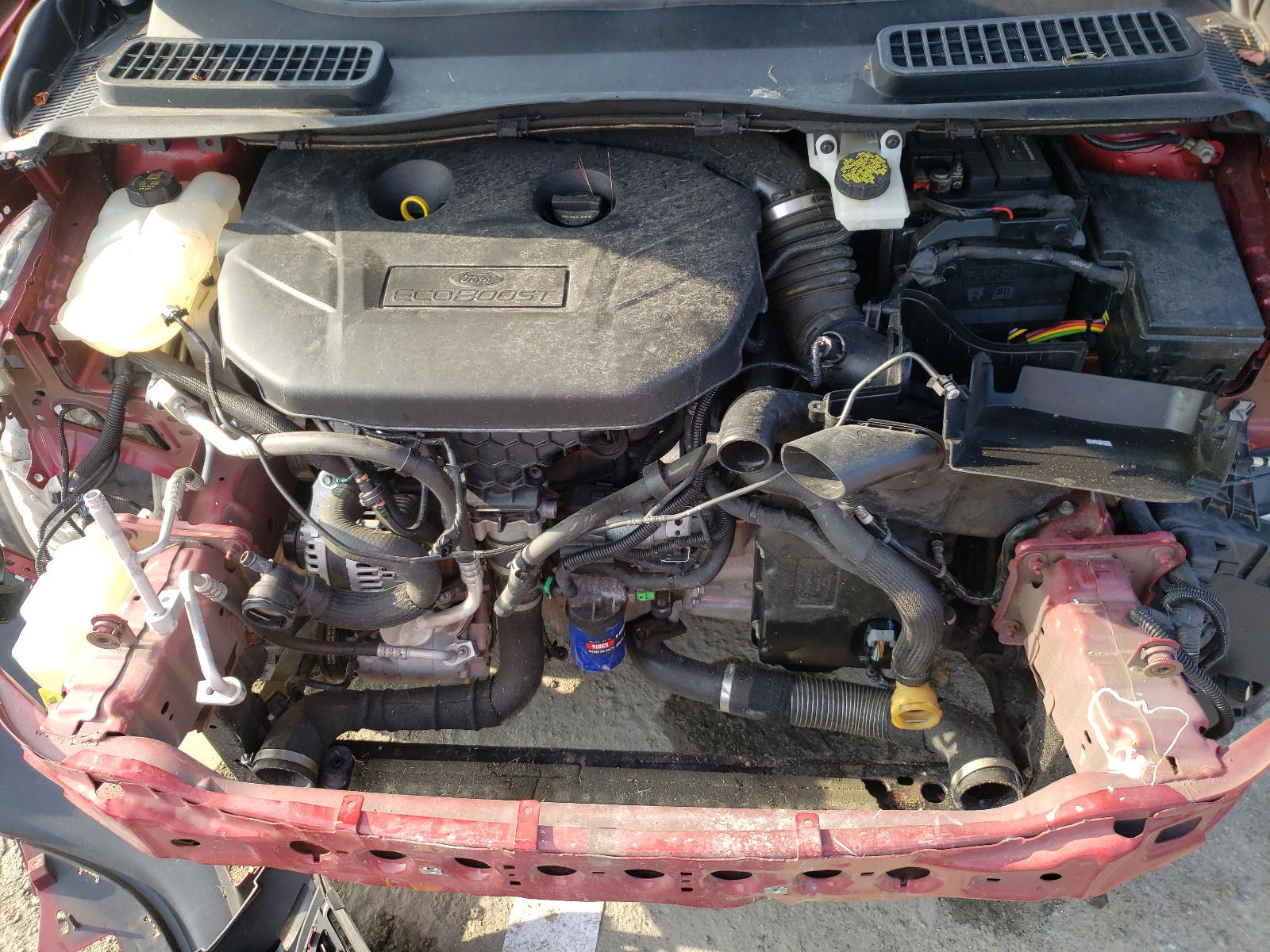 Photo 7 from auction – 2015 FORD ESCAPE SE with VIN 1FMCU0G97FUC56283