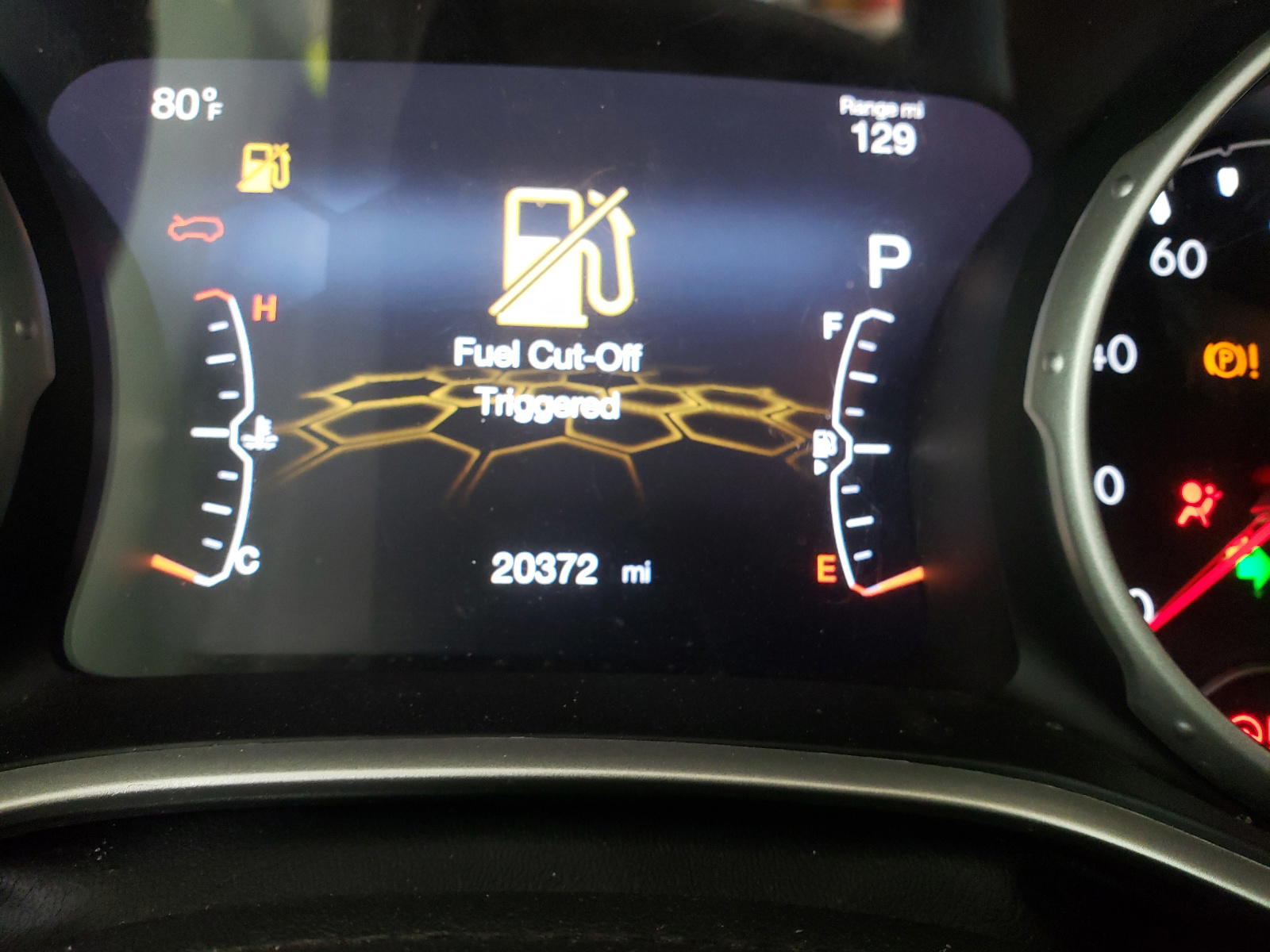 Photo 8 from auction – 2020 JEEP COMPASS LA with VIN 3C4NJCBBXLT252848