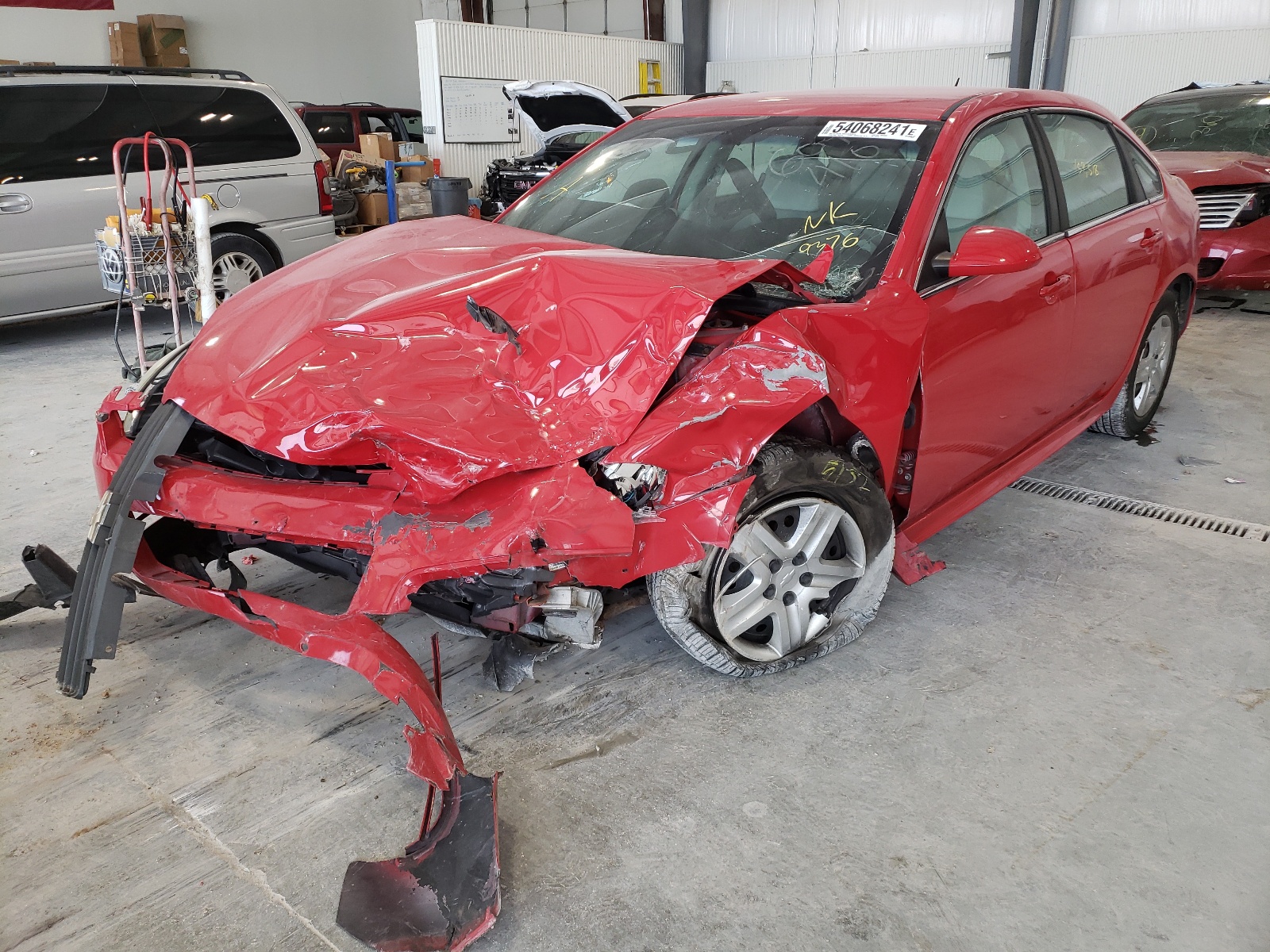 Photo 2 from auction – 2010 CHEVROLET IMPALA LS with VIN 2G1WA5EK2A1149376