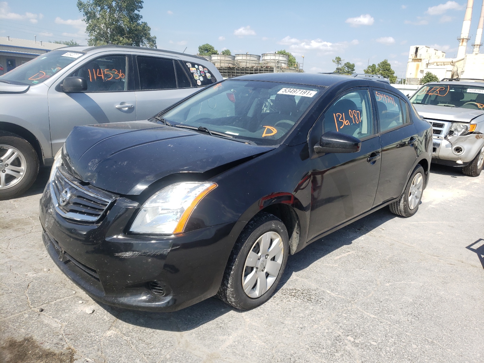 Photo 2 from auction – 2012 NISSAN SENTRA 2.0 with VIN 3N1AB6AP4CL771603