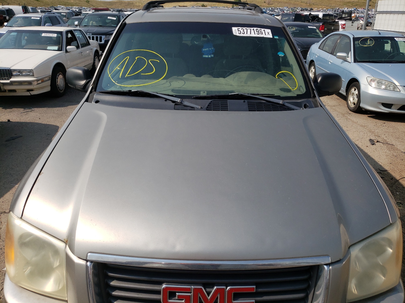 Photo 9 from auction – 2002 GMC ENVOY XL with VIN 1GKDT13S822128994
