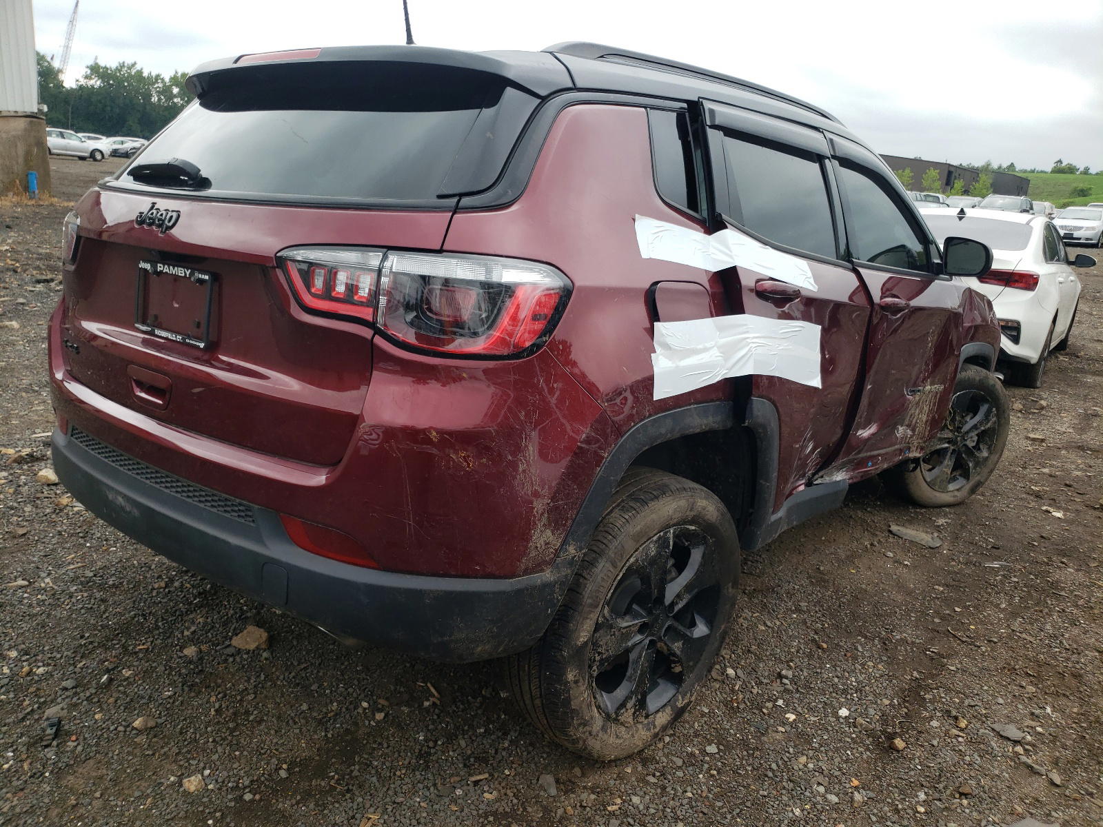 Photo 4 from auction – 2021 JEEP COMPASS LA with VIN 3C4NJDBB4MT519201