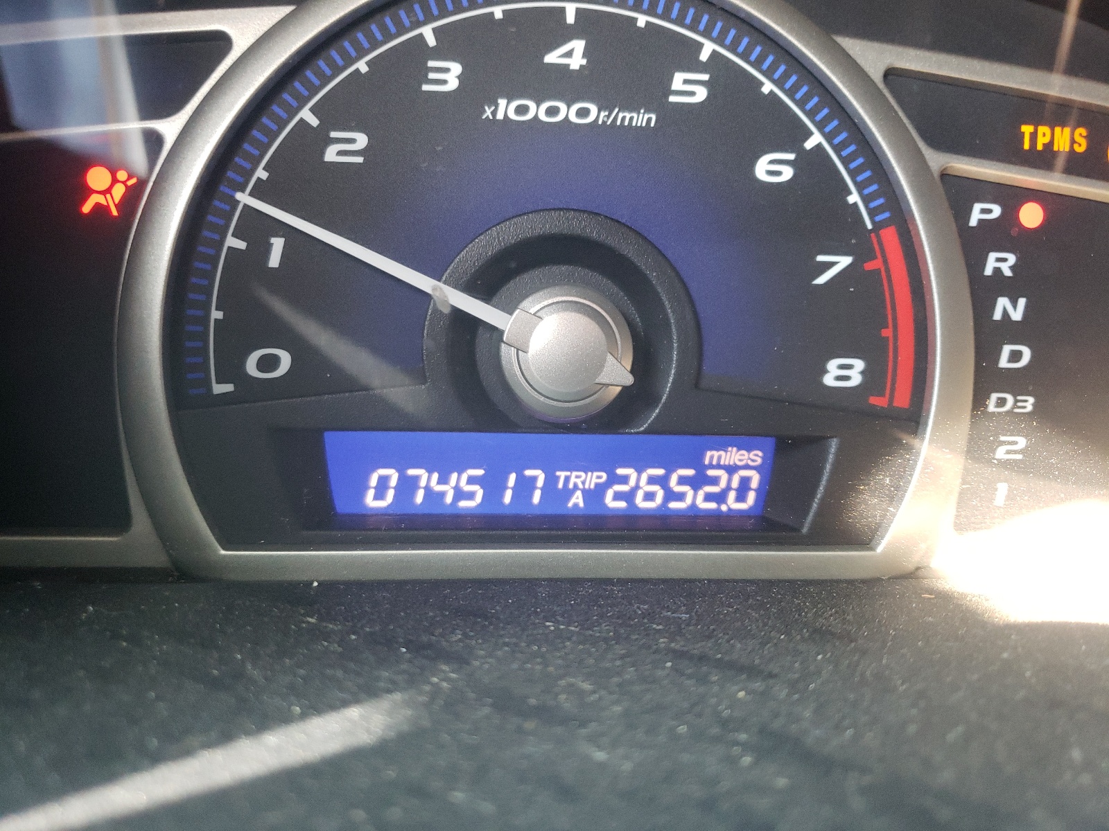 Photo 8 from auction – 2010 HONDA CIVIC VP with VIN 19XFA1F36AE070917