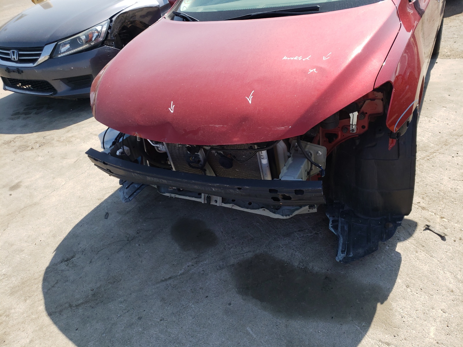 Photo 9 from auction – 2014 NISSAN SENTRA S with VIN 3N1AB7AP6EY305764