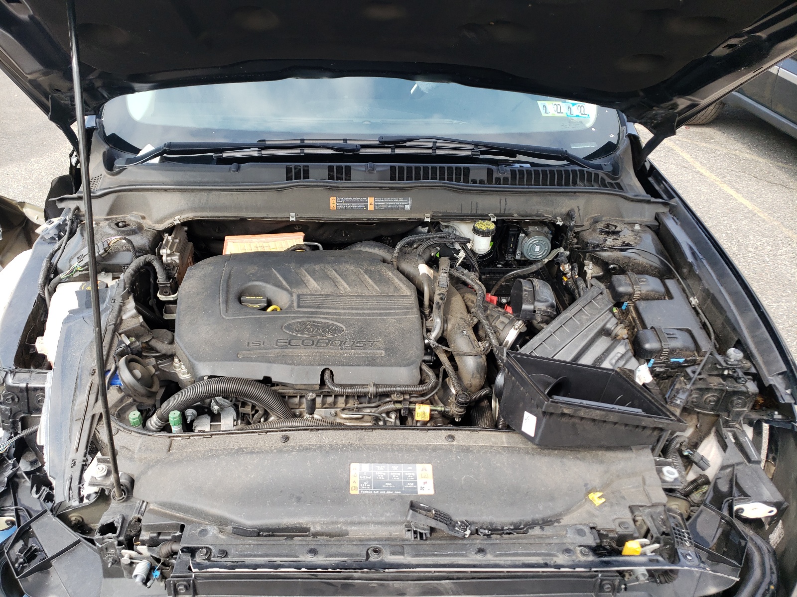 Photo 7 from auction – 2017 FORD FUSION SE with VIN 3FA6P0HD6HR138009