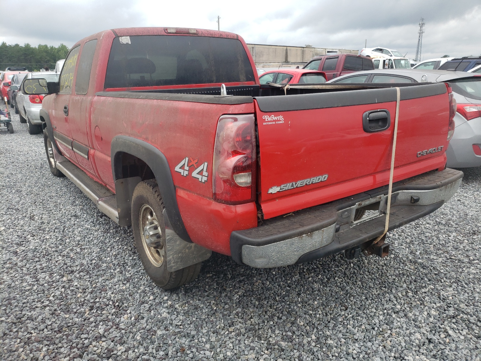 Photo 3 from auction – 2003 CHEVROLET SILVERADO with VIN 1GCGK29U03Z307792