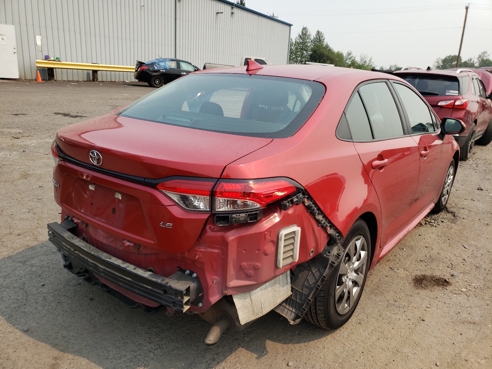Photo 4 from auction – 2020 TOYOTA COROLLA LE with VIN 5YFEPRAE1LP008862
