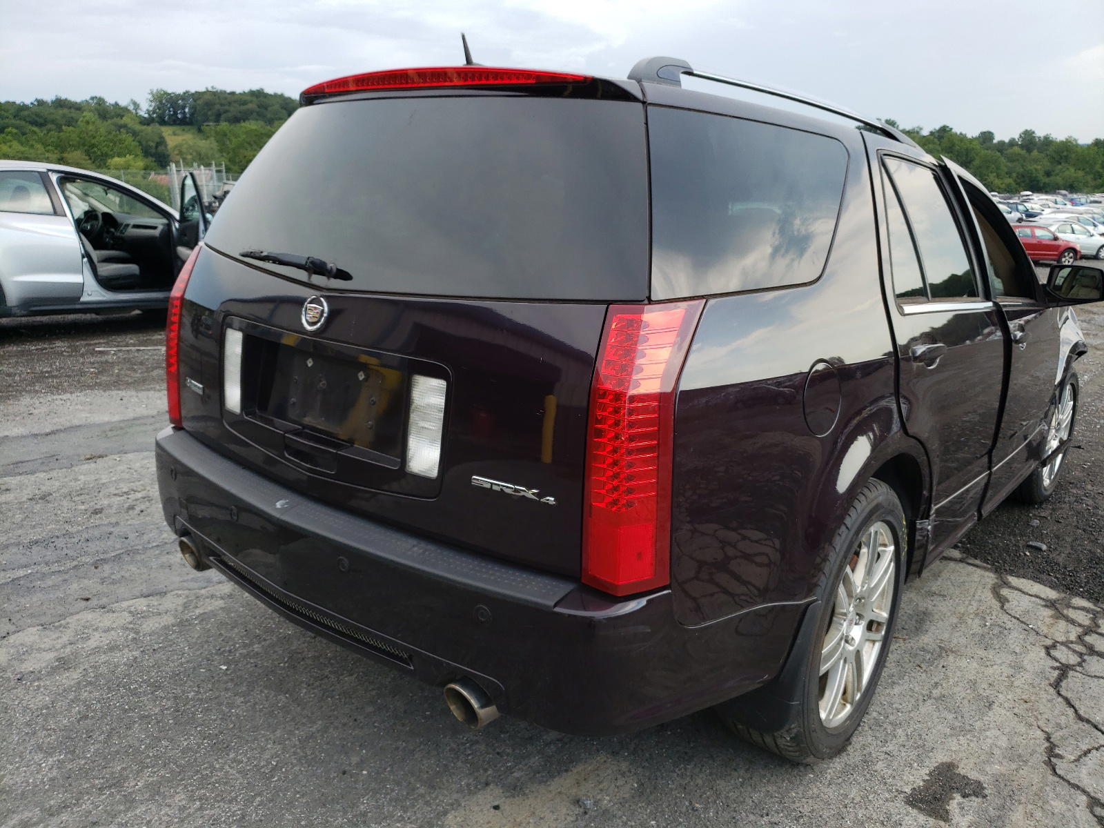 Photo 4 from auction – 2008 CADILLAC SRX with VIN 1GYEE53A580160180