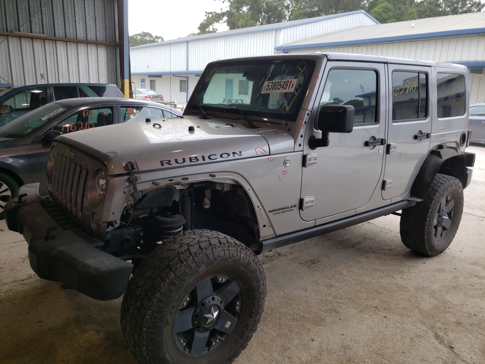 Photo 2 from auction – 2015 JEEP WRANGLER U with VIN 1C4HJWFG9FL613930