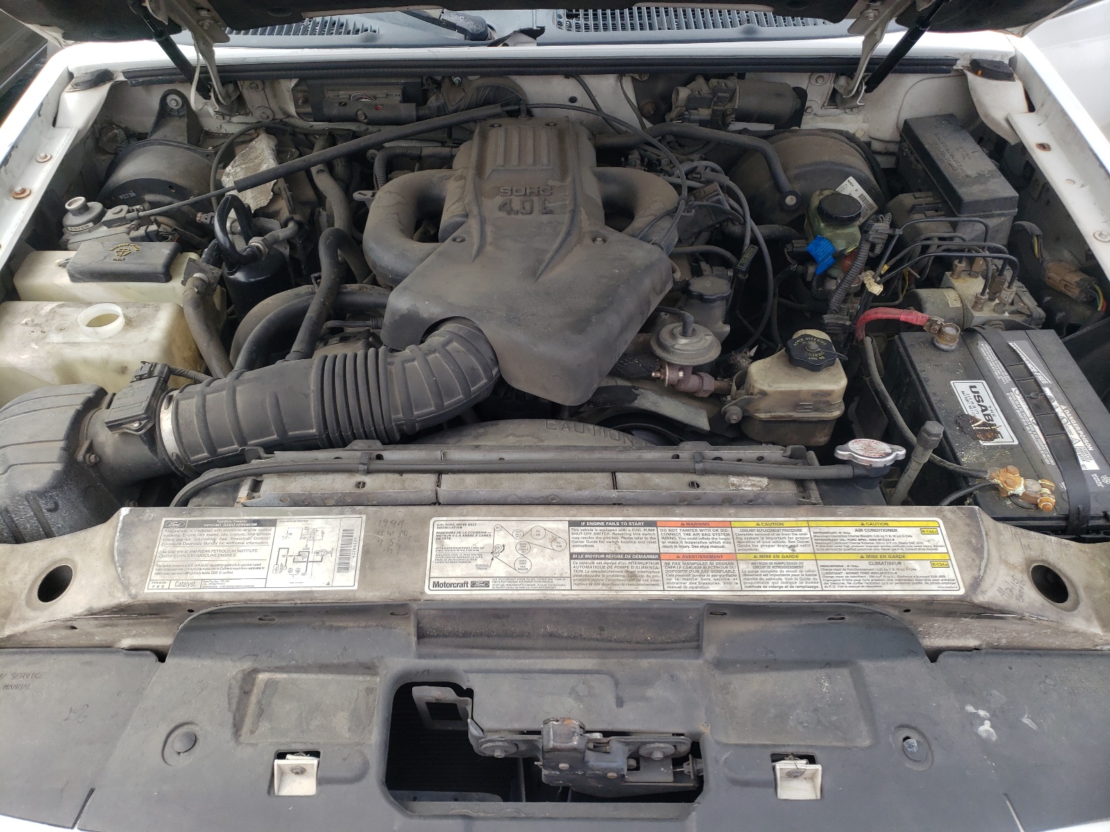 Photo 7 from auction – 1999 FORD EXPLORER with VIN 1FMYU22E0XUC34536