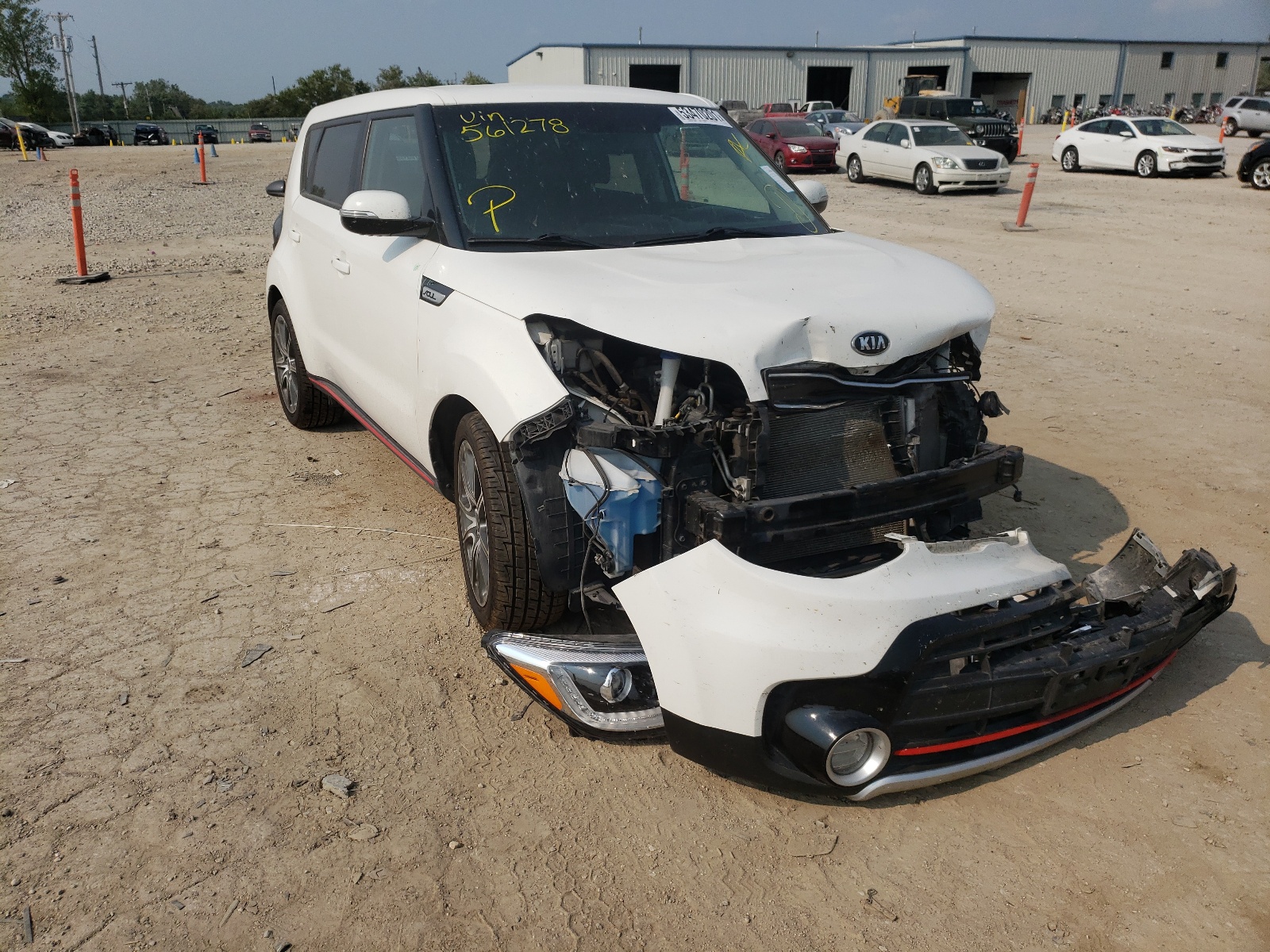 KIA SOUL ! 2018 with VIN KNDJX3AA7J7561278 - Photo from auction