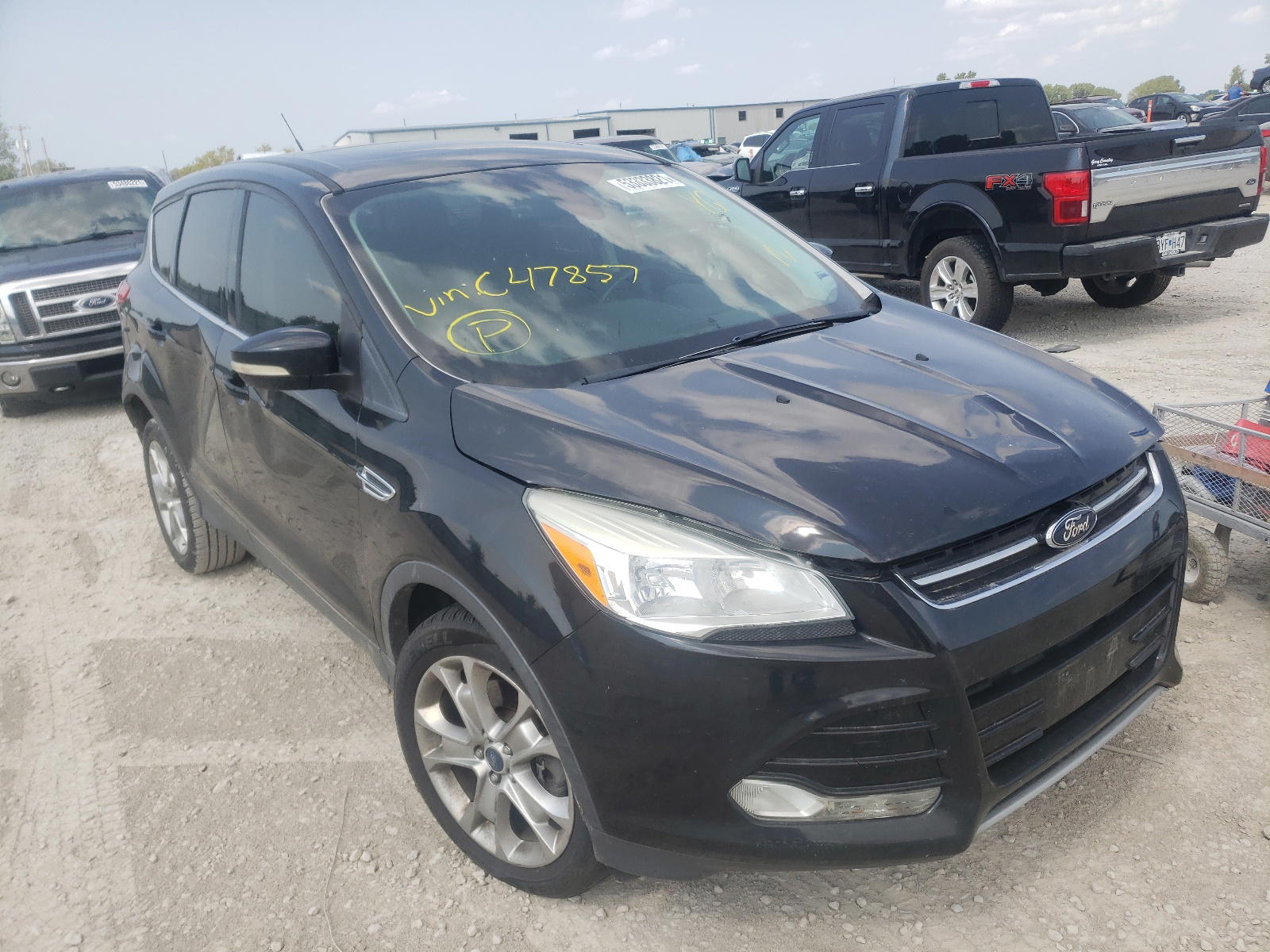 FORD ESCAPE SEL 2013 with VIN 1FMCU0H94DUC47858 - Photo from auction