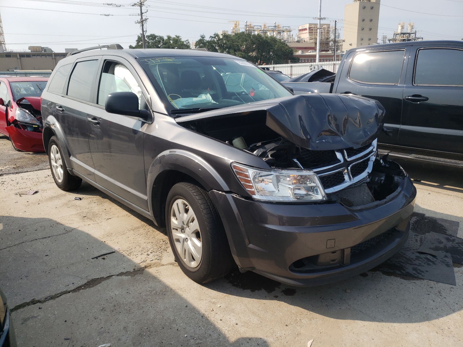 Foto 1 de la subasta – 2018 DODGE JOURNEY SE con VIN 3C4PDCAB2JT236402