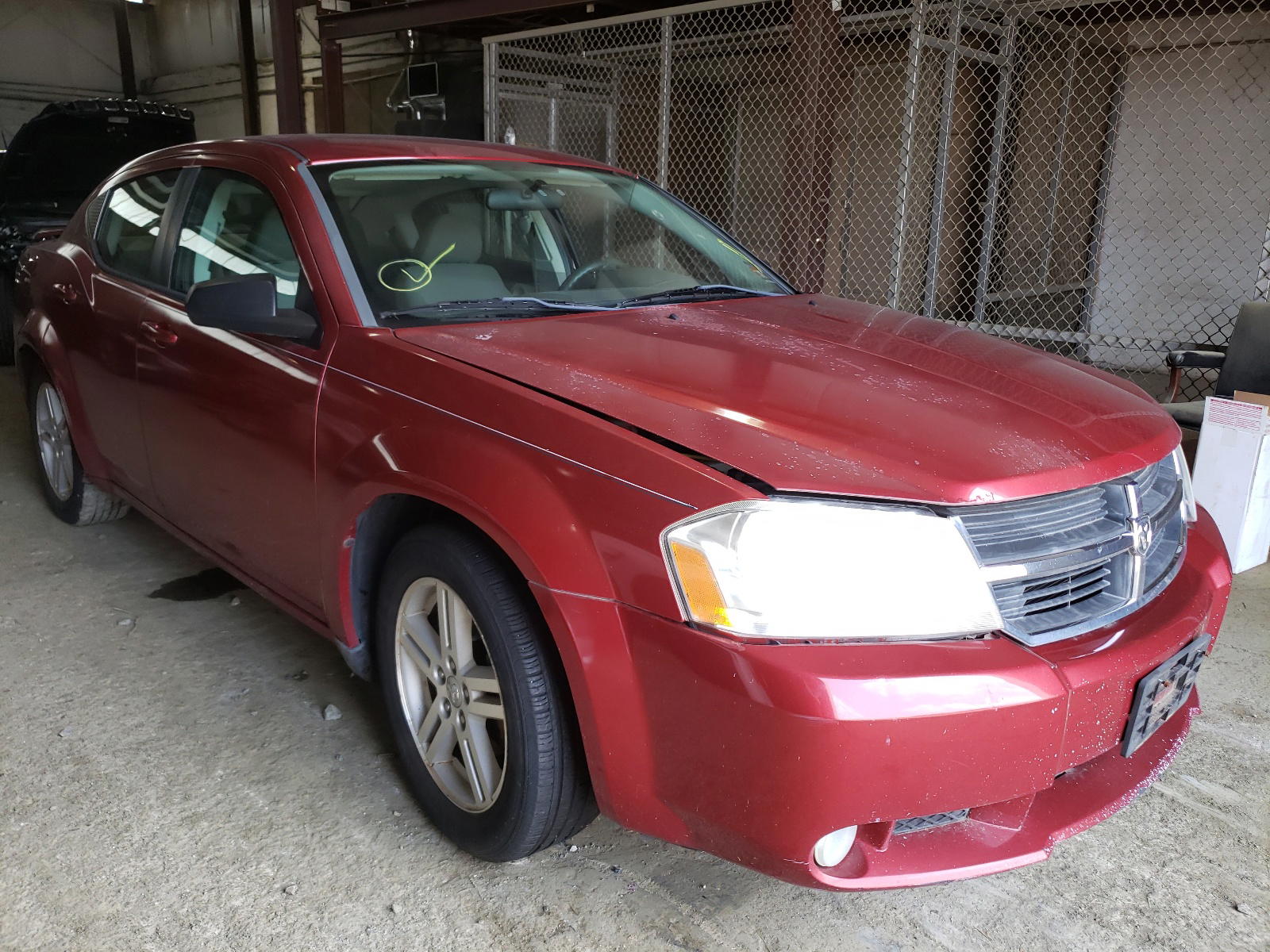 DODGE AVENGER 2008 with VIN 1B3LC56J58N141552 - Photo from auction