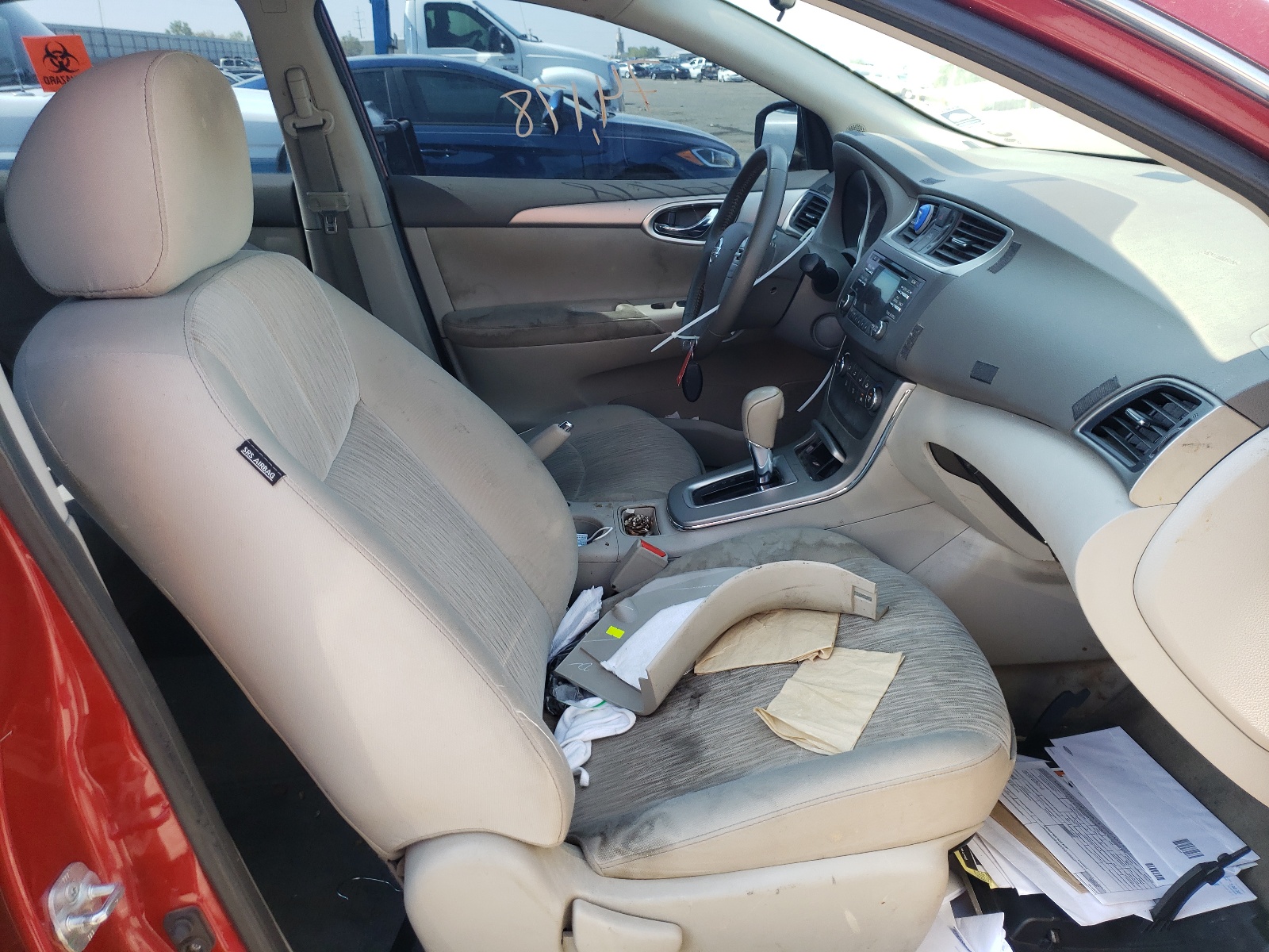 Photo 5 from auction – 2014 NISSAN SENTRA S with VIN 3N1AB7AP6EY305764