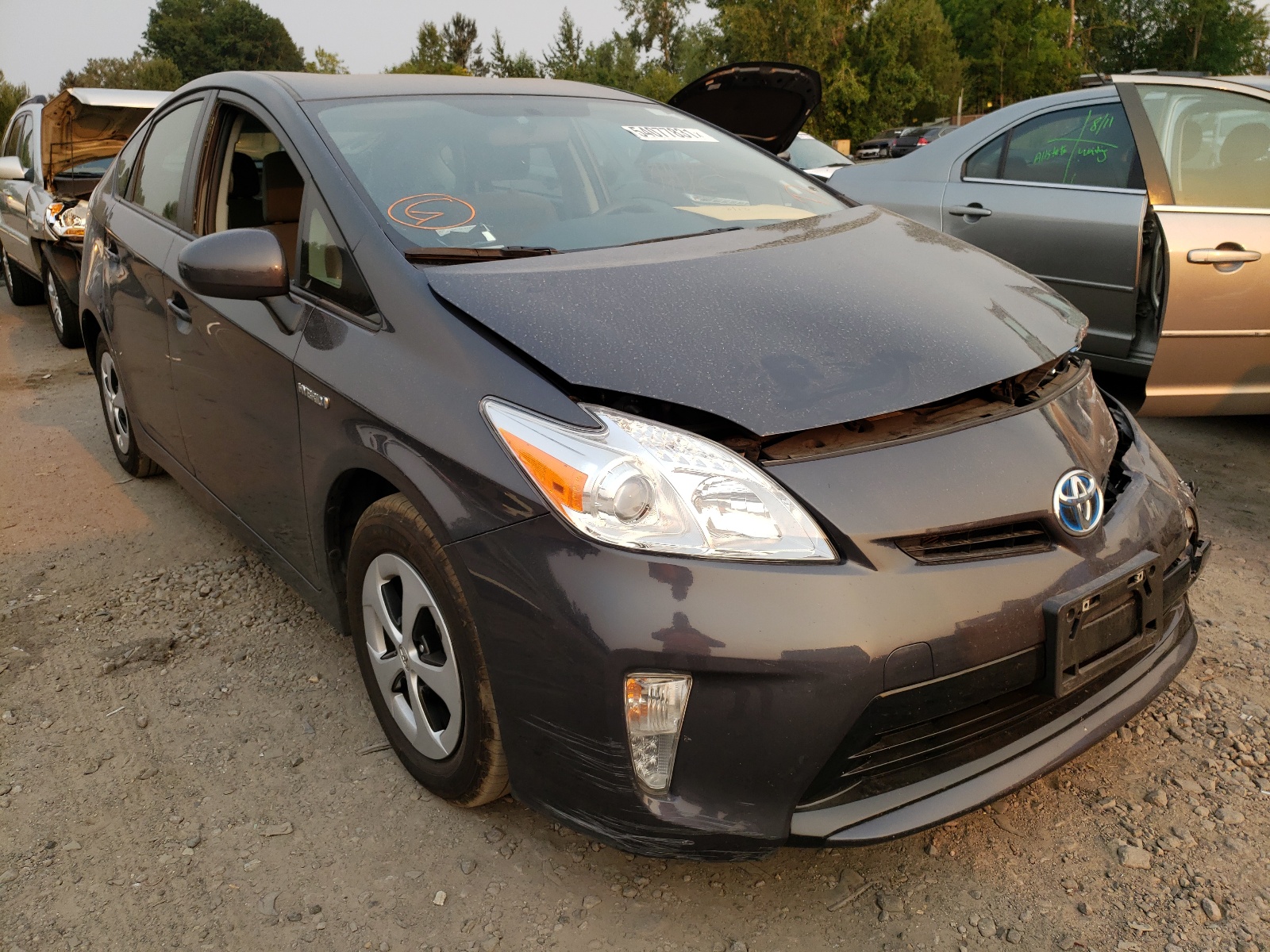 Photo 1 from auction – 2015 TOYOTA PRIUS with VIN JTDKN3DU8F0482914