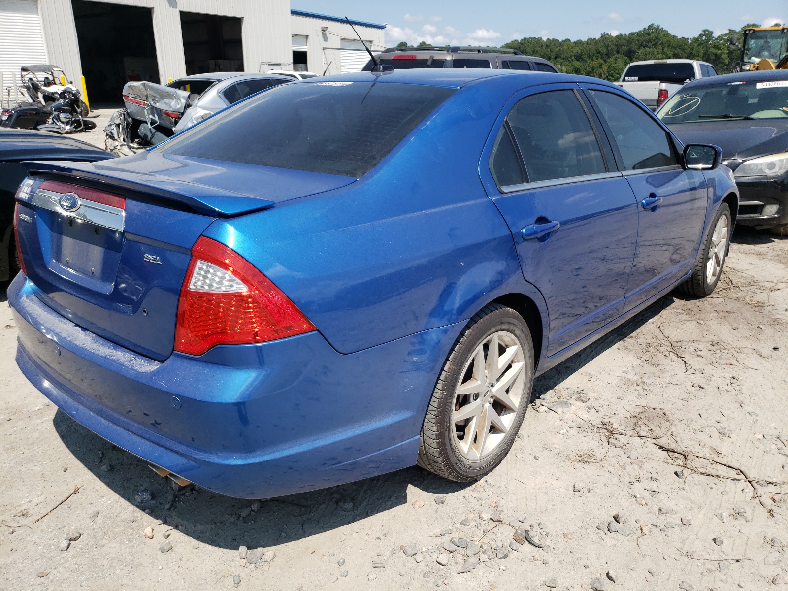 Photo 4 from auction – 2012 FORD FUSION SEL with VIN 3FAHP0JA0CR232243