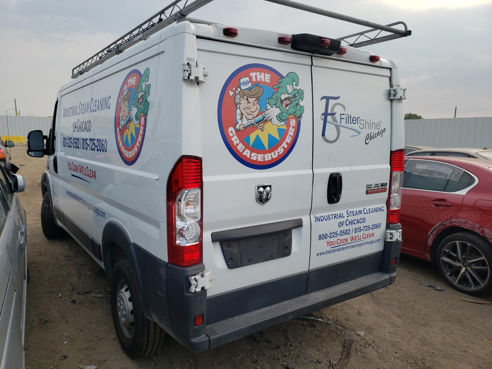 Photo 3 from auction – 2016 RAM PROMASTER with VIN 3C6TRVAG6GE127890