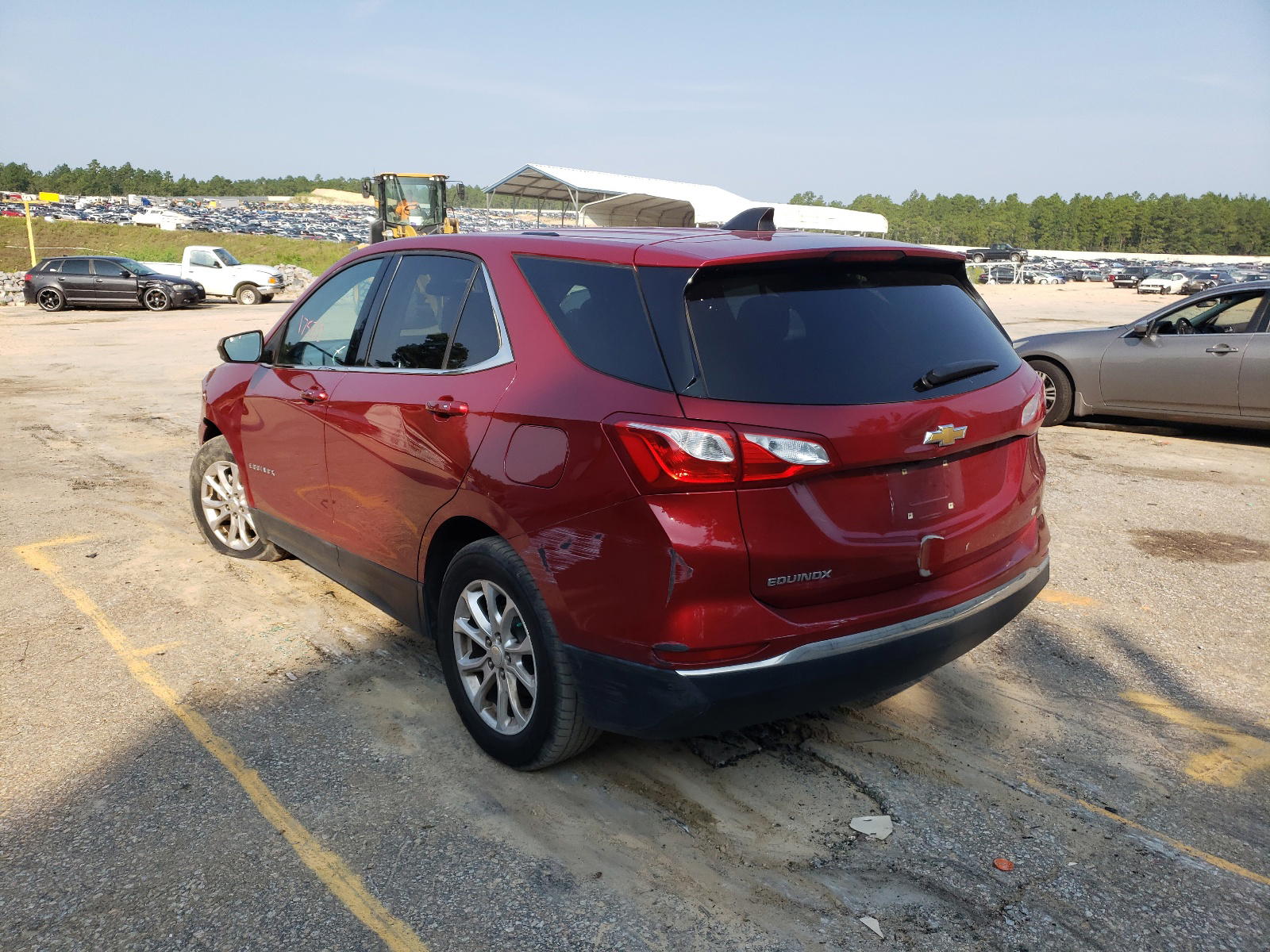 Photo 3 from auction – 2018 CHEVROLET EQUINOX LT with VIN 3GNAXJEV9JS528339