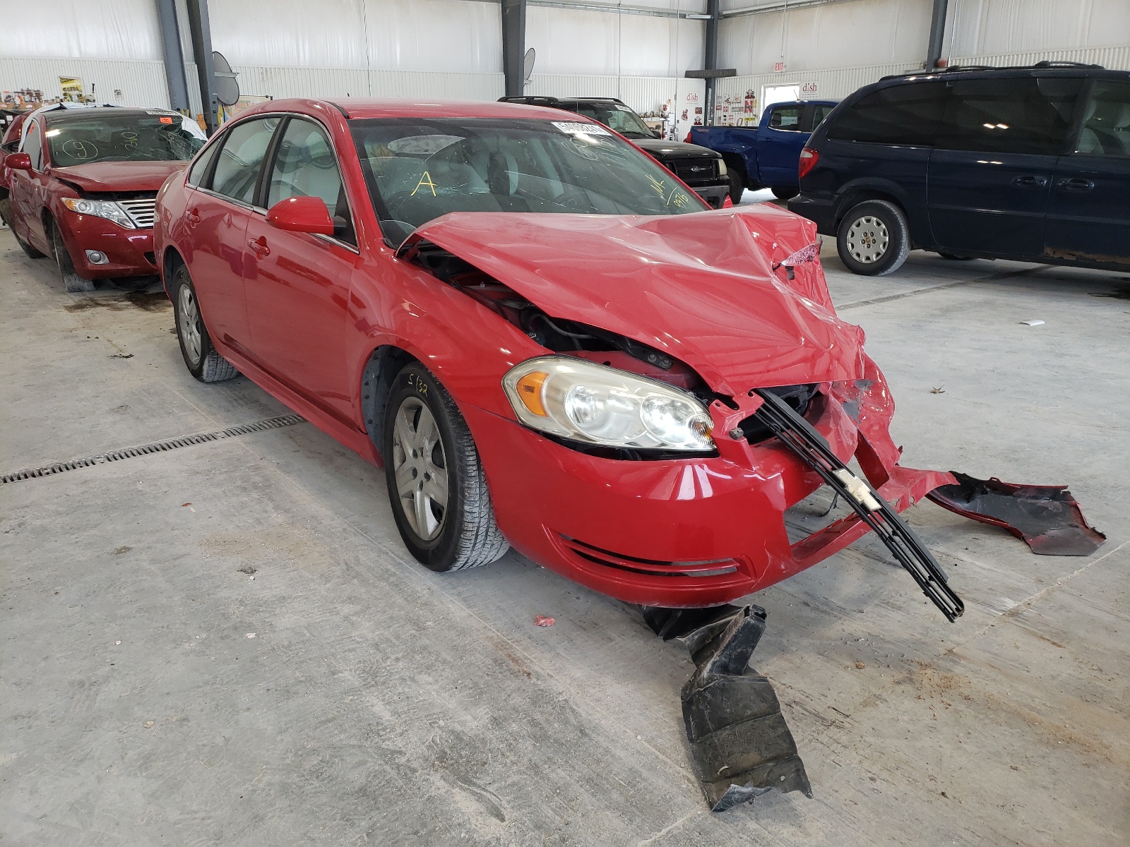 CHEVROLET IMPALA LS 2010 with VIN 2G1WA5EK2A1149376 - Photo from auction