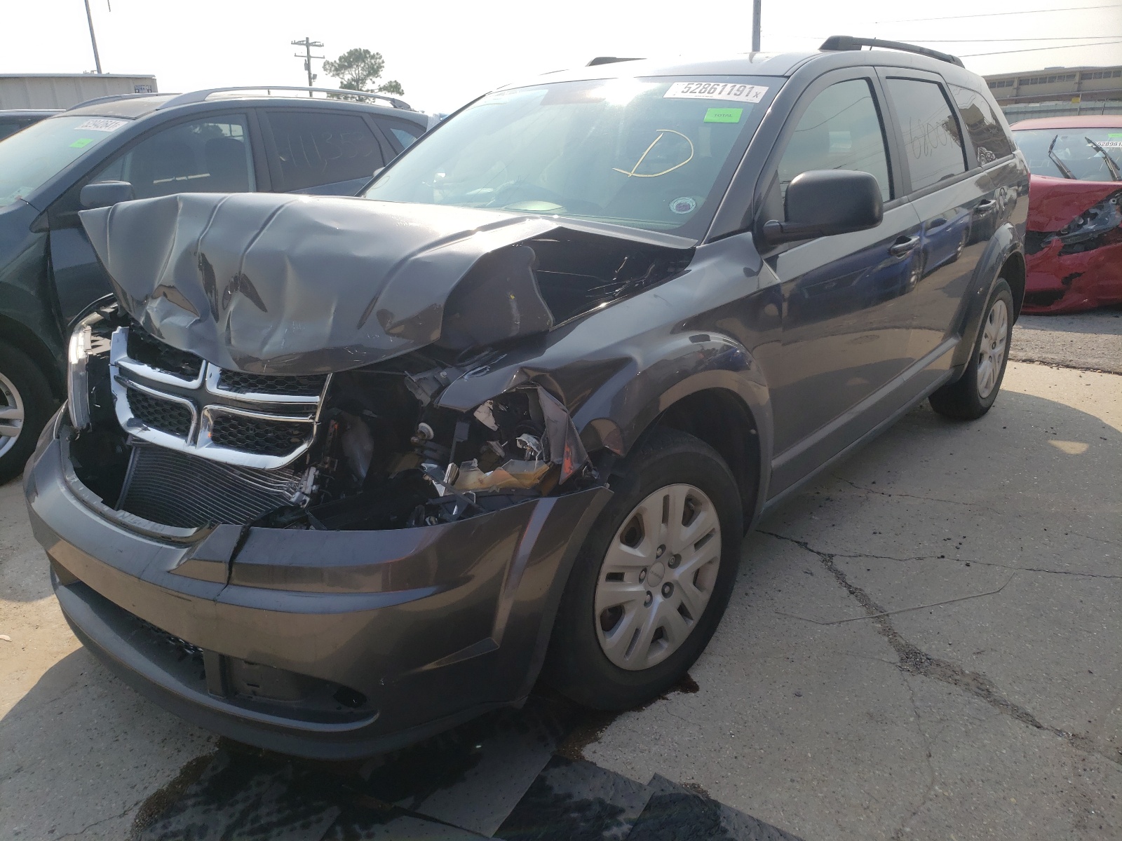 Foto 2 de la subasta – 2018 DODGE JOURNEY SE con VIN 3C4PDCAB2JT236402