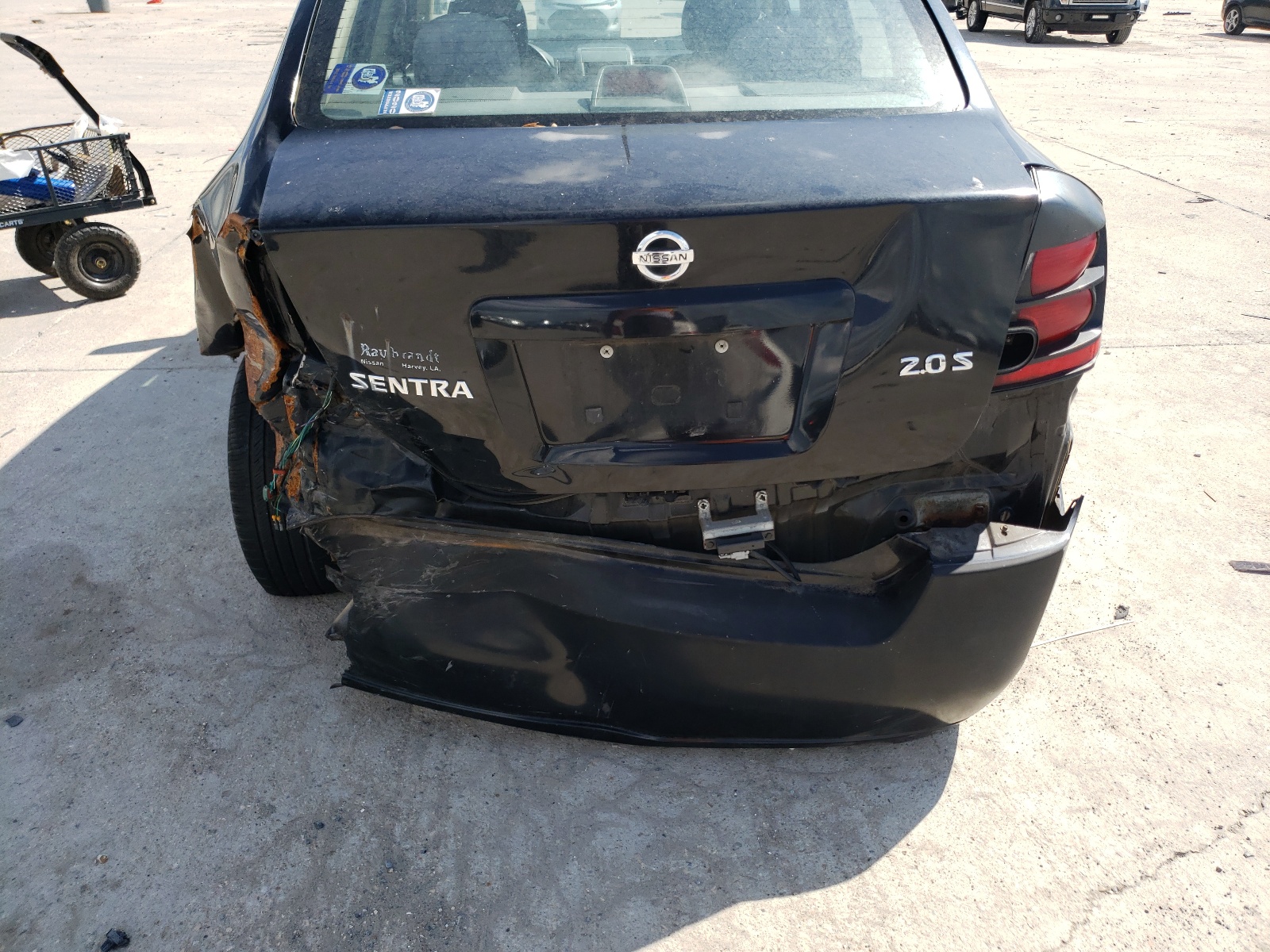 Photo 9 from auction – 2007 NISSAN SENTRA 2.0 with VIN 3N1AB61E37L685851