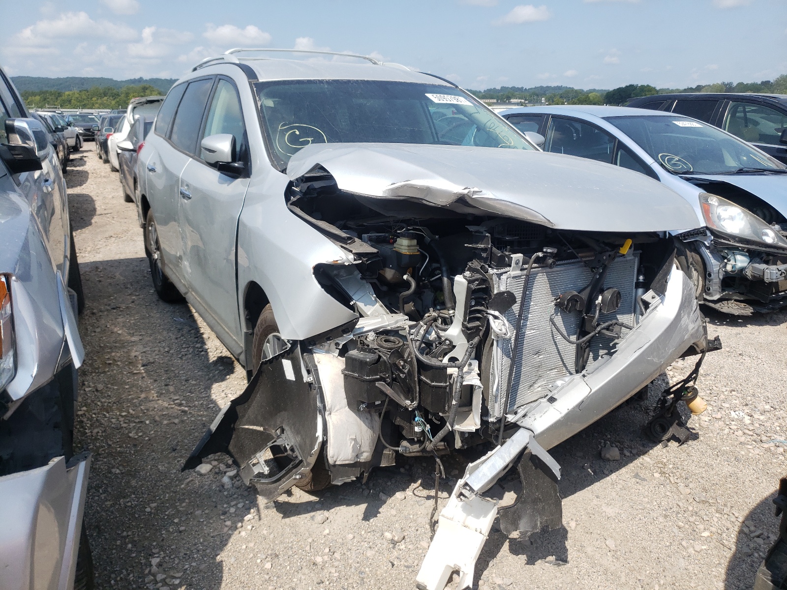 Photo 1 from auction – 2020 NISSAN PATHFINDER with VIN 5N1DR2AN0LC620049